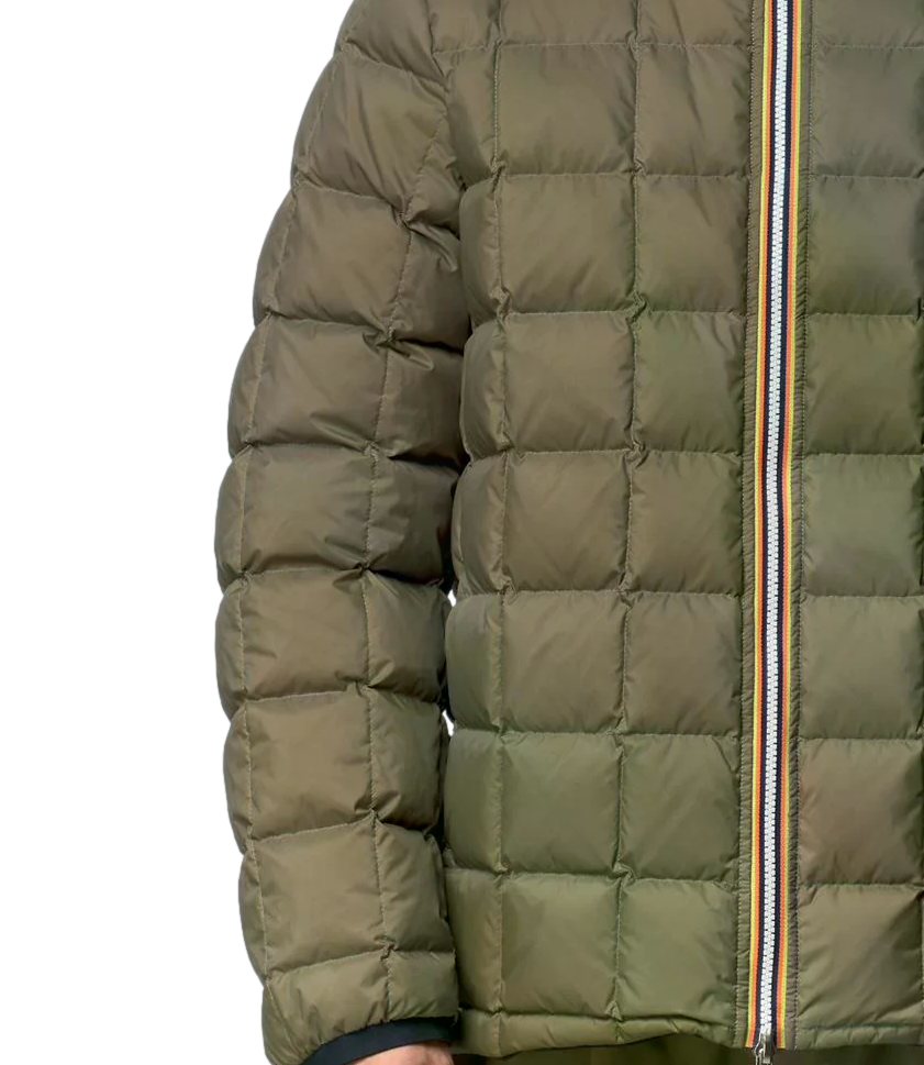 Giacca K-Way K8127WW Uomo - Blue Depth - Green Army