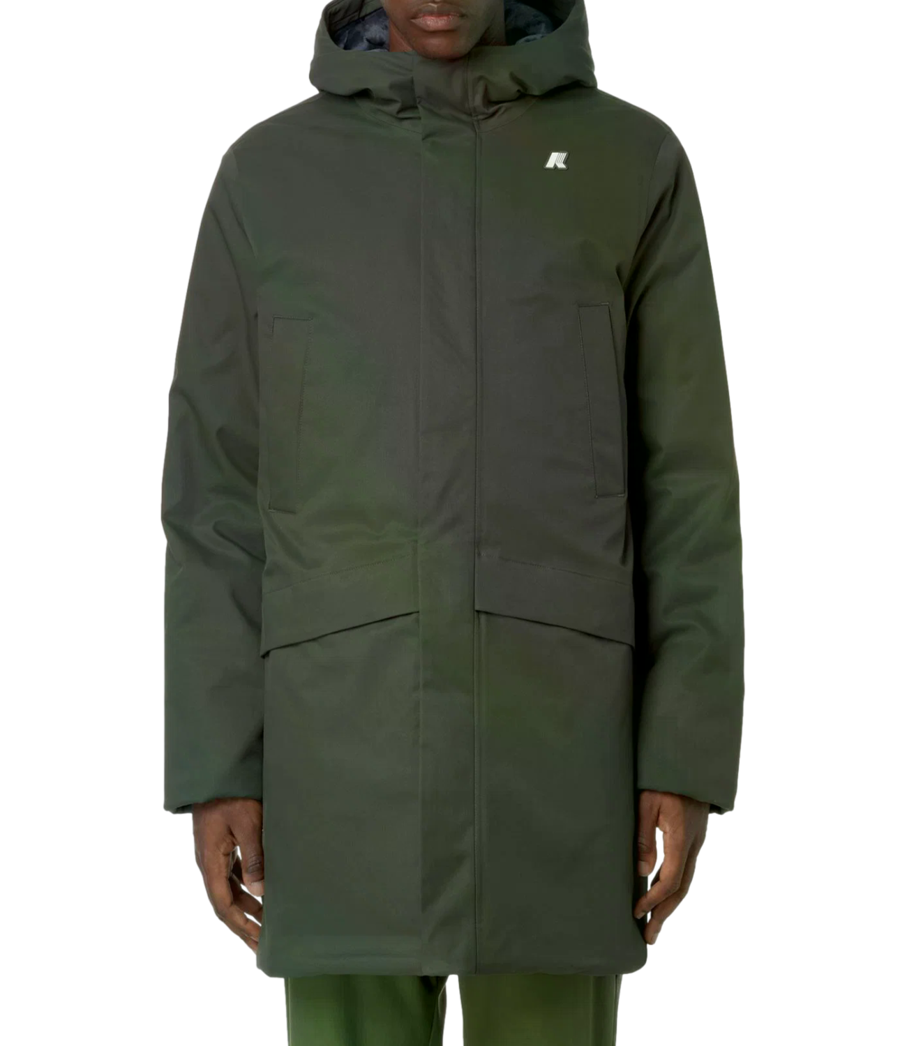 Giacca K-Way K8133FW Uomo - Green B-Blue A