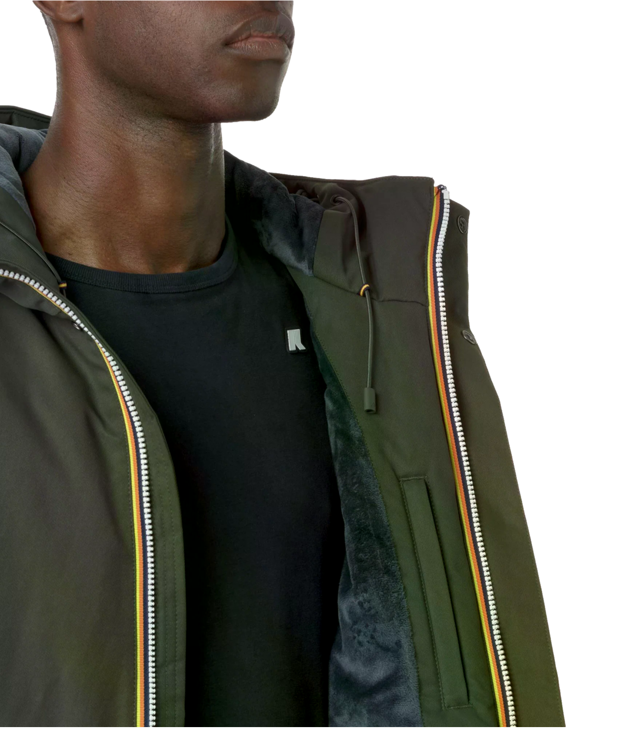 Giacca K-Way K8133FW Uomo - Green B-Blue A