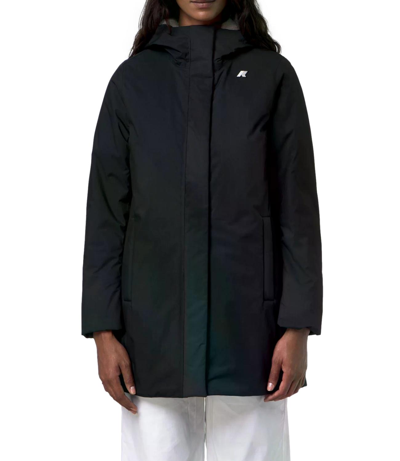 Giacca K-Way K8144CW Donna - Black Pure - Grey Warm