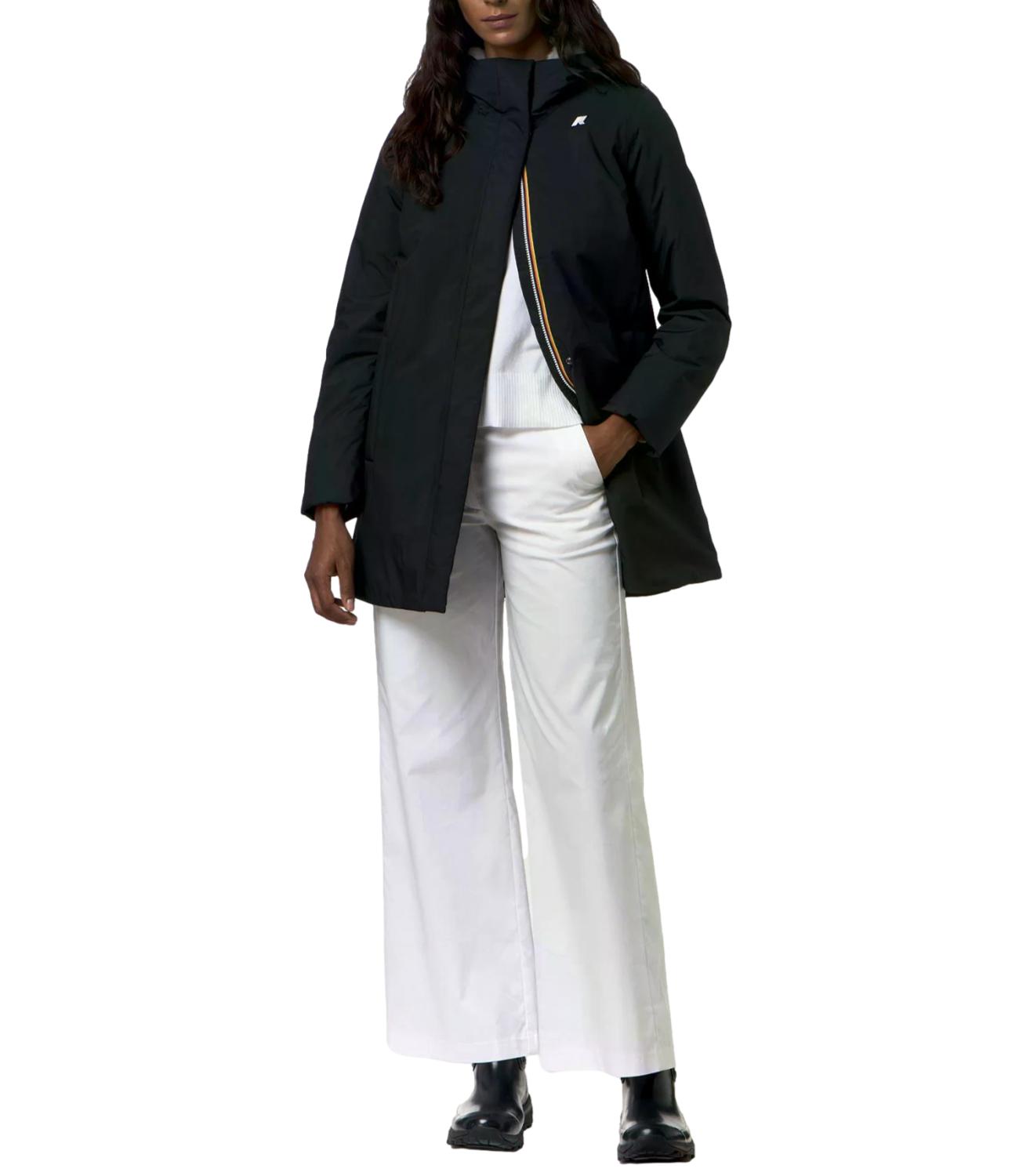 Giacca K-Way K8144CW Donna - Black Pure - Grey Warm