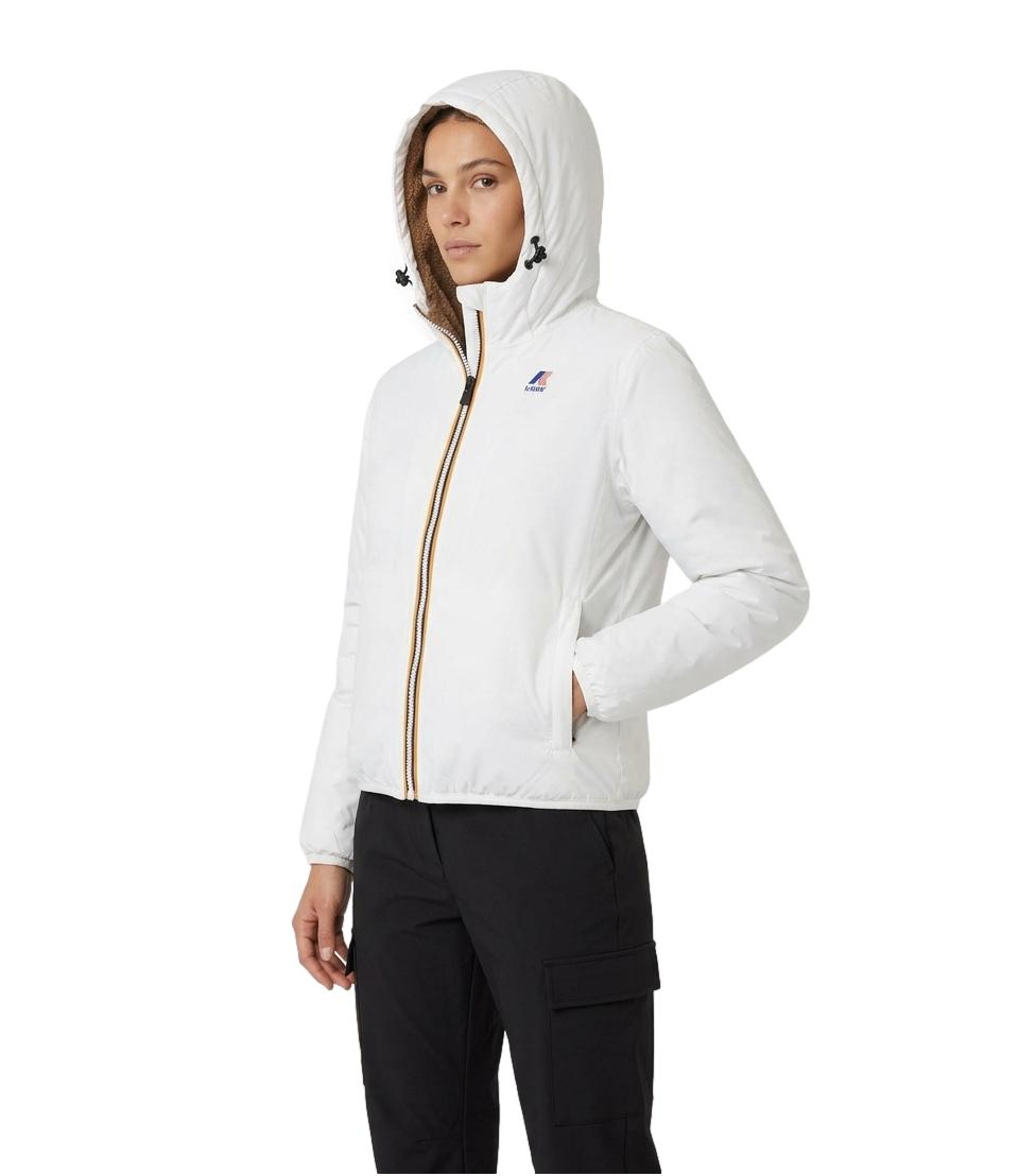 Giacca K-Way K81537W Donna - White Natural