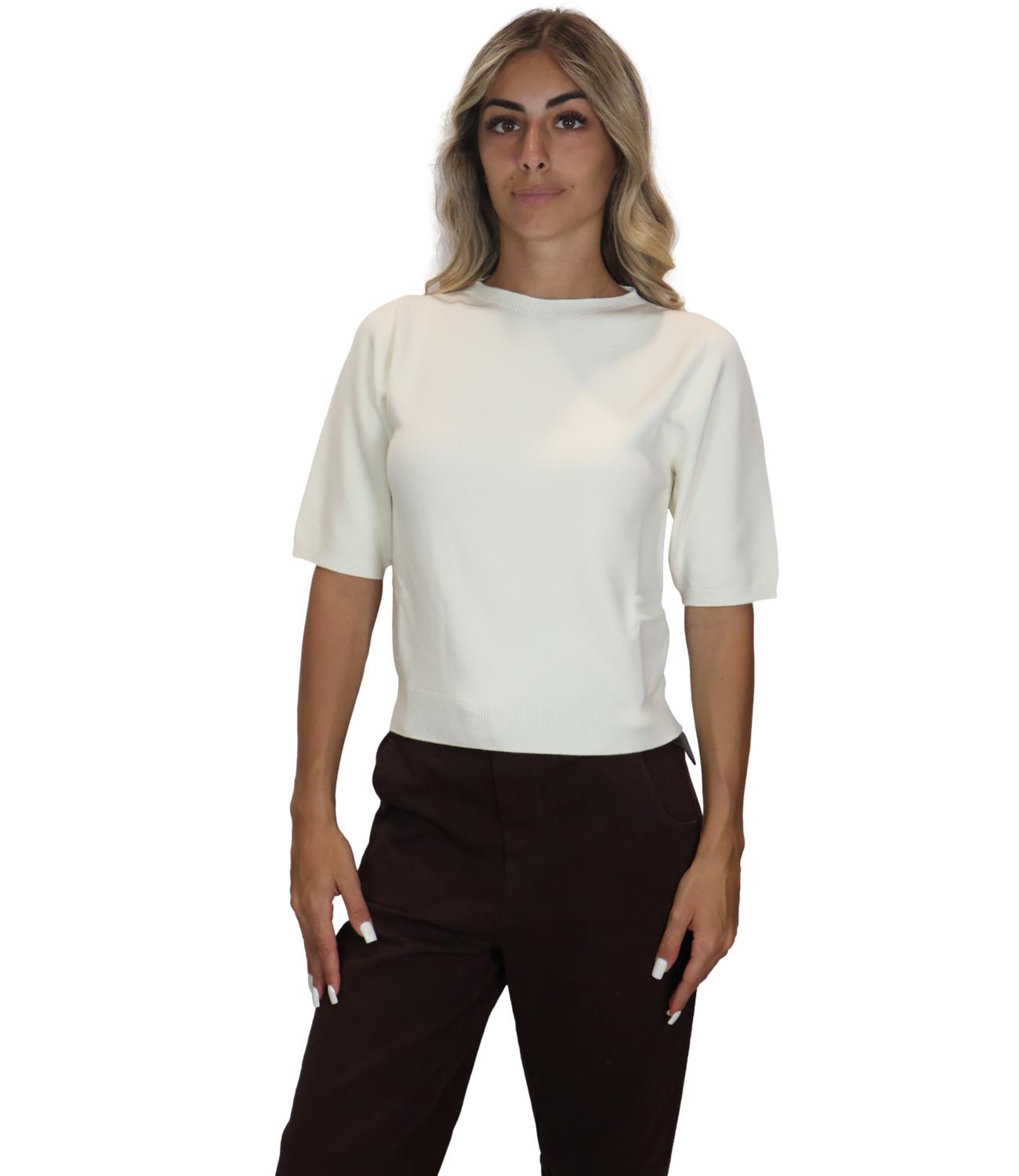 Maglia Kontatto 3M1704C Donna - Panna/offwhite