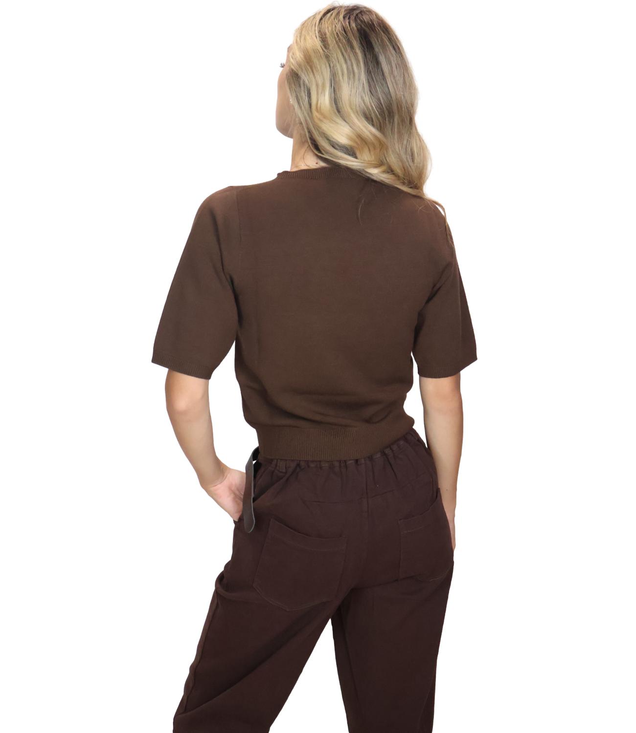Maglia Kontatto 3M1704C Donna - Moka