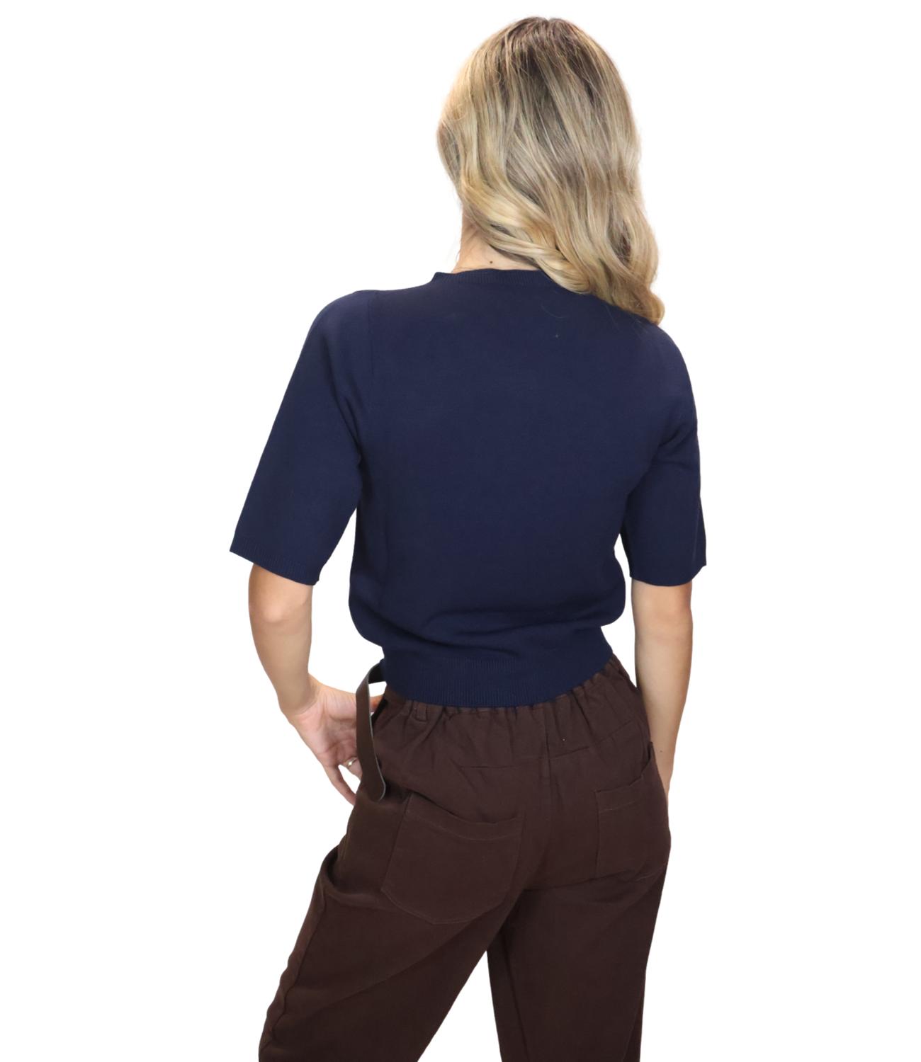 Maglia Kontatto 3M1704C Donna - Navy
