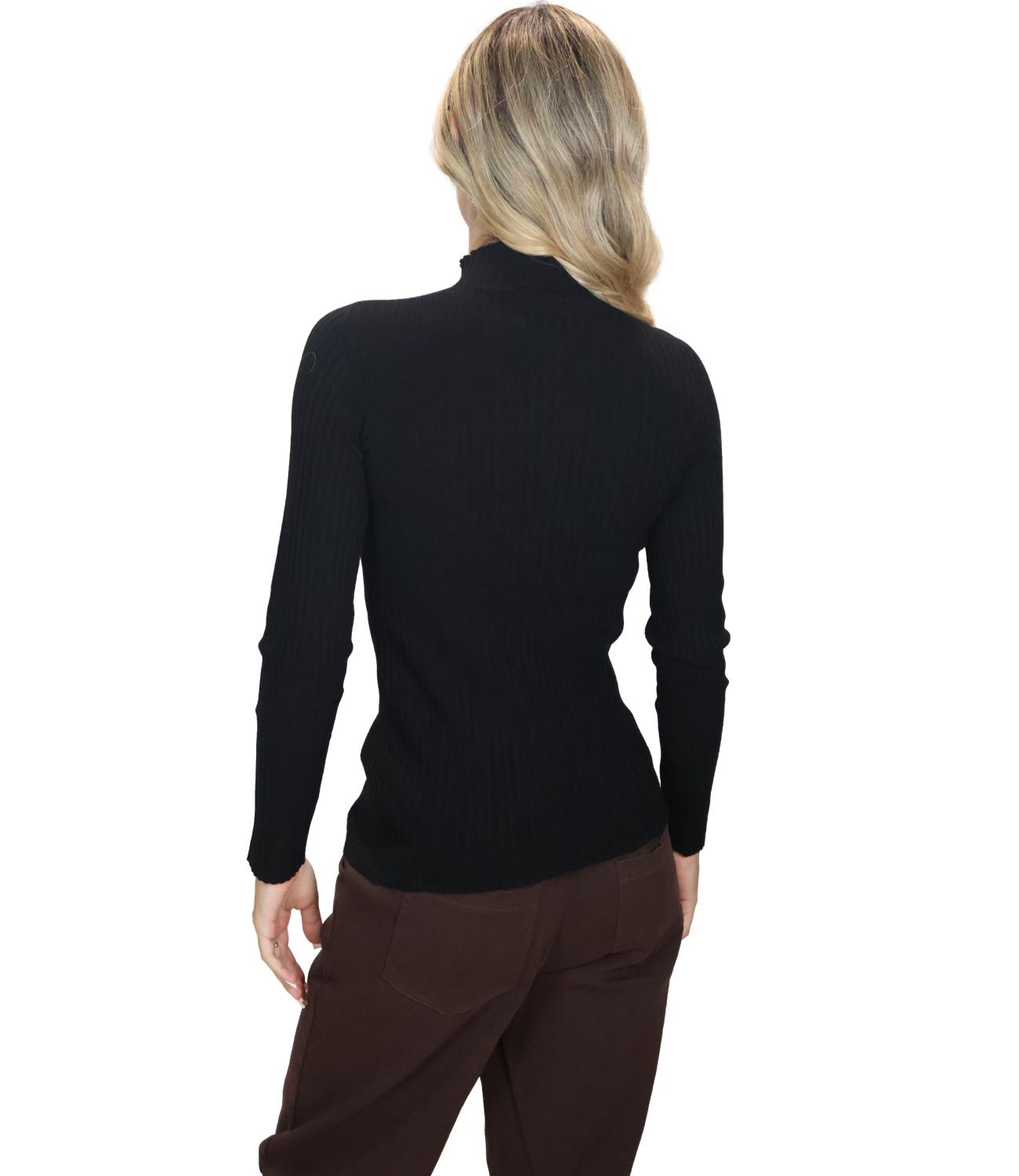 Maglia Kontatto 3M1714C Donna - NerO-Black