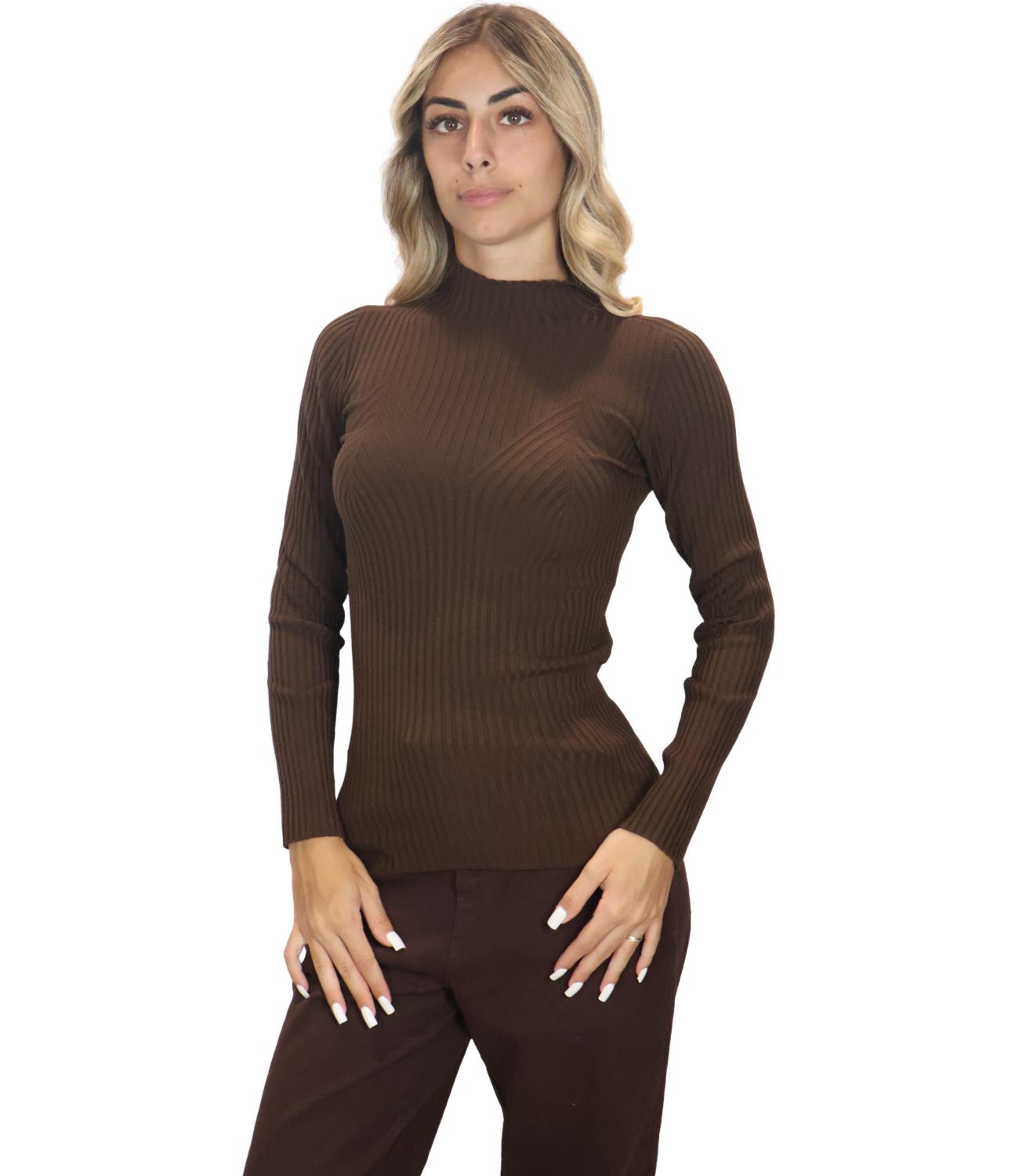 Maglia Kontatto 3M1714C Donna - Moka
