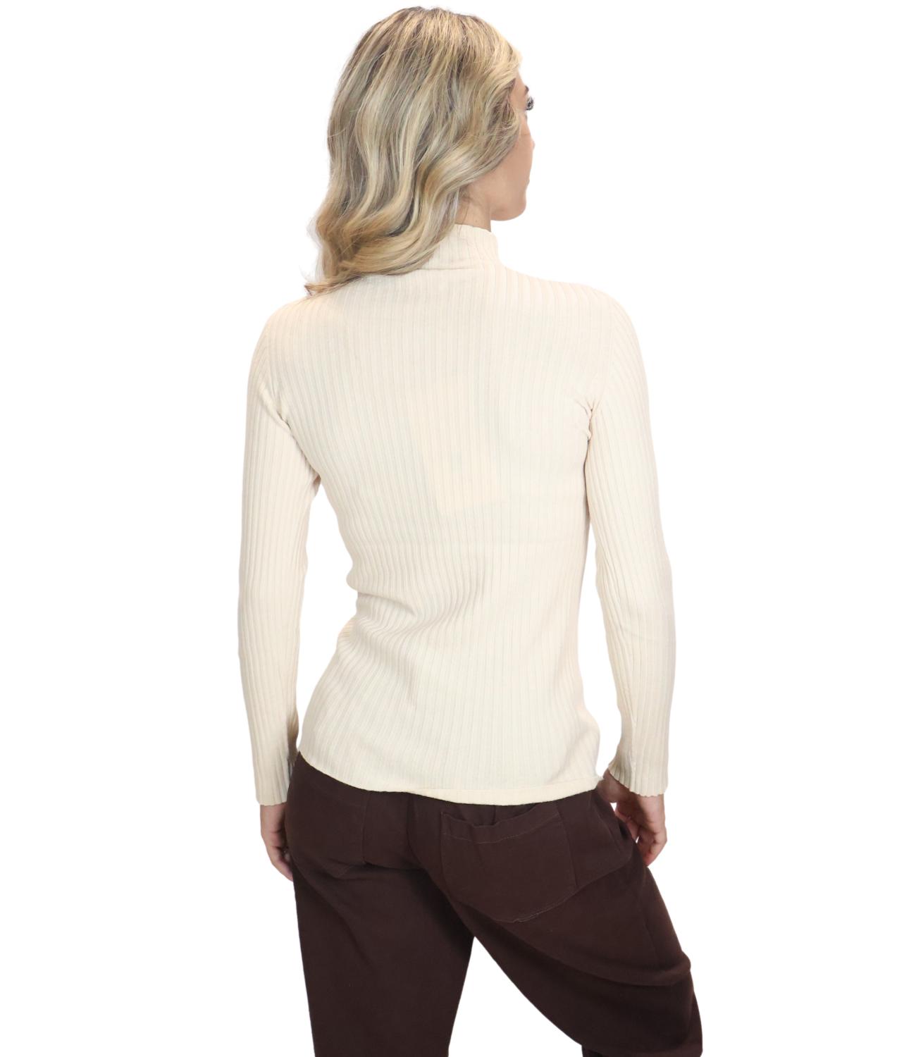 Maglia Kontatto 3M1714C Donna - Talco