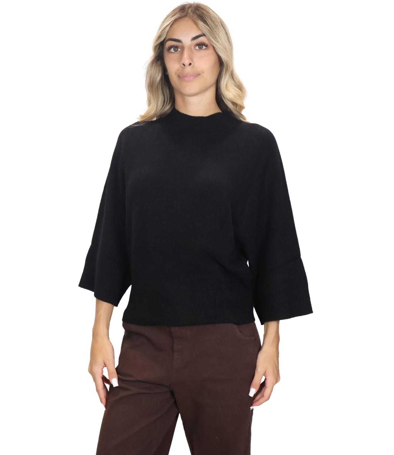 Maglia Kontatto 3M1736C Donna - NerO-Black