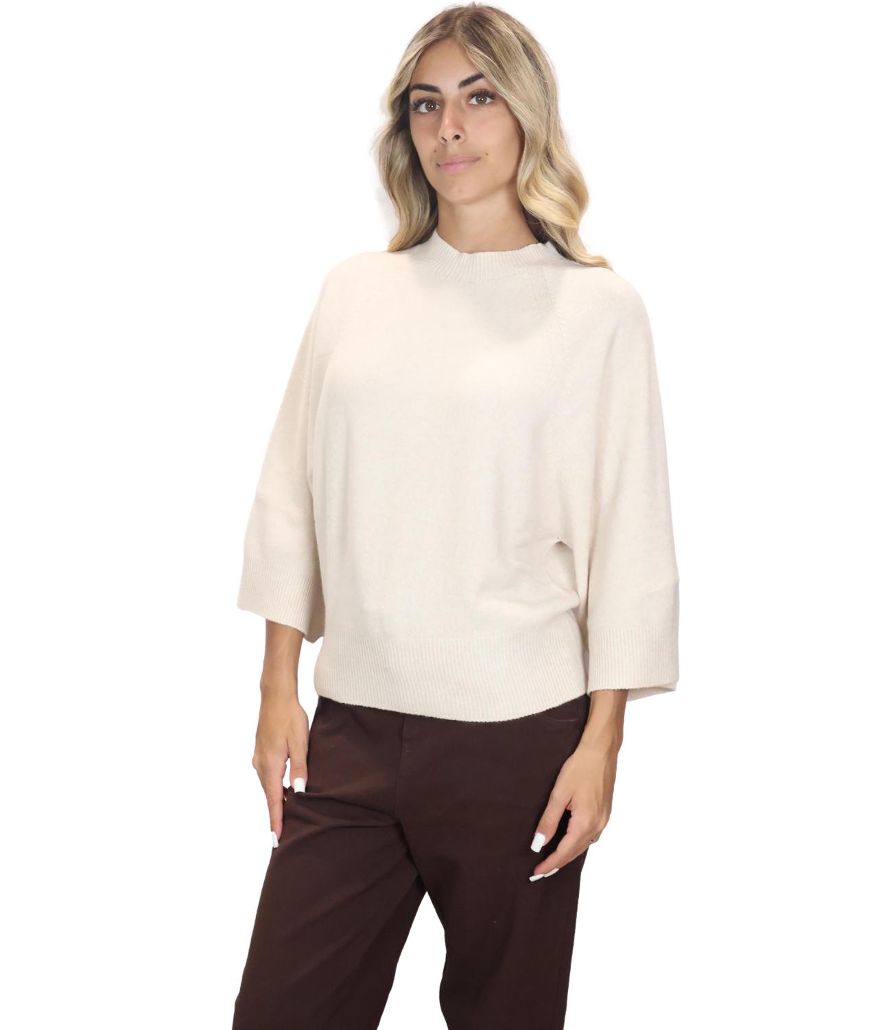 Maglia Kontatto 3M1736C Donna - Beige Mel.