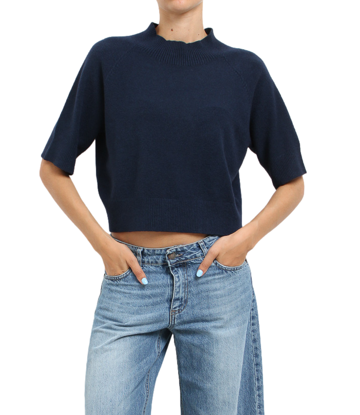 Maglia Kontatto 3M1744C Donna - Navy