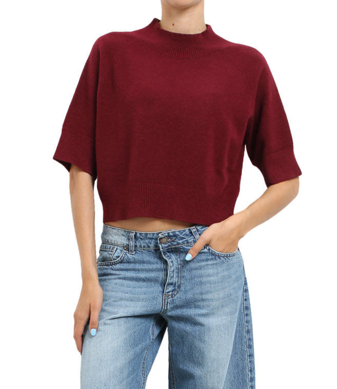 Maglia Kontatto 3M1744C Donna - Marsala