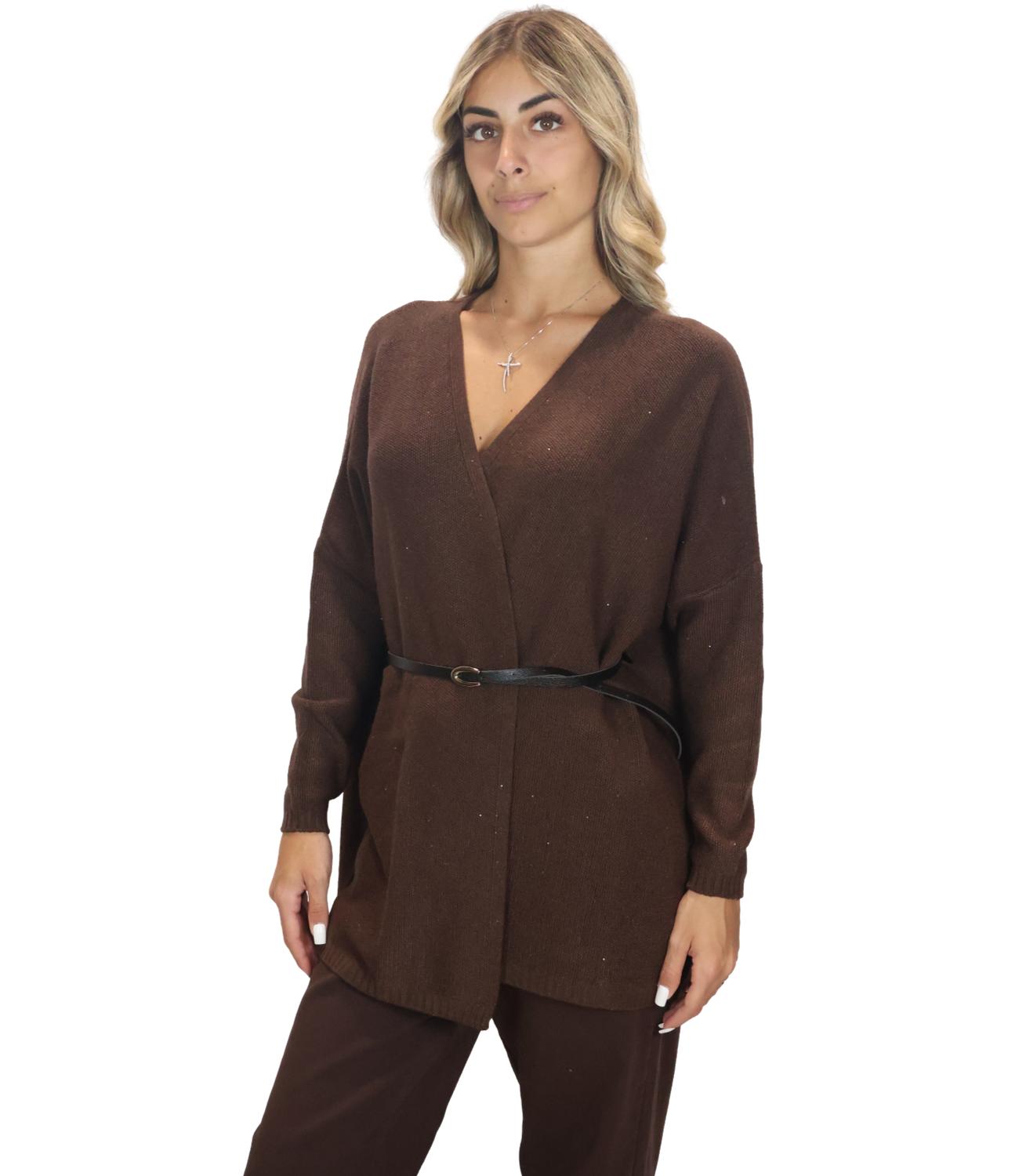 Maglia Kontatto 3M1745C Donna - Moka