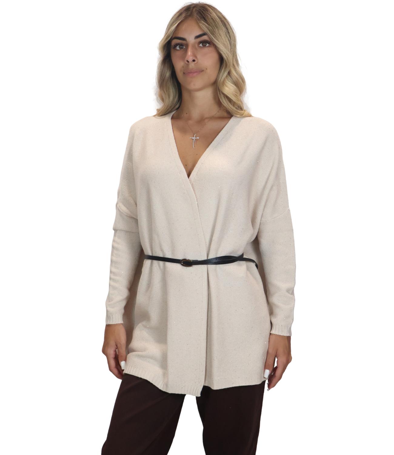 Maglia Kontatto 3M1745C Donna - Beige Mel.