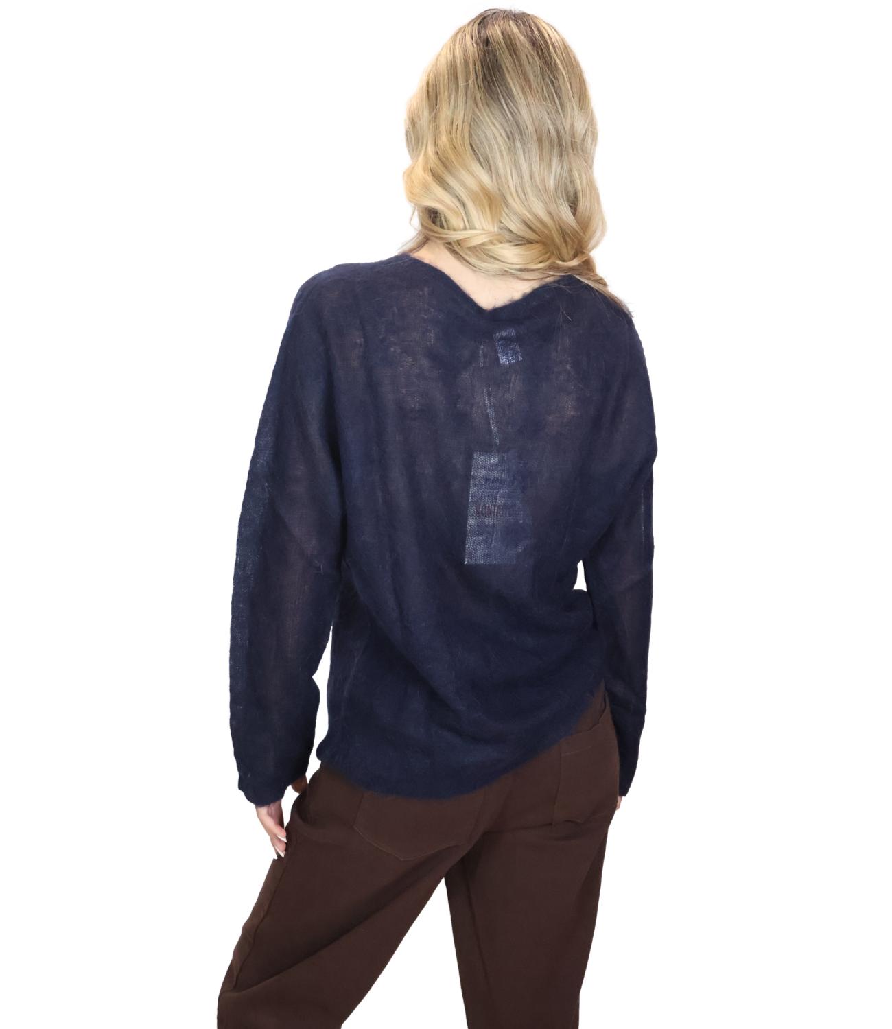 Maglia Kontatto 3M1768C Donna - Navy