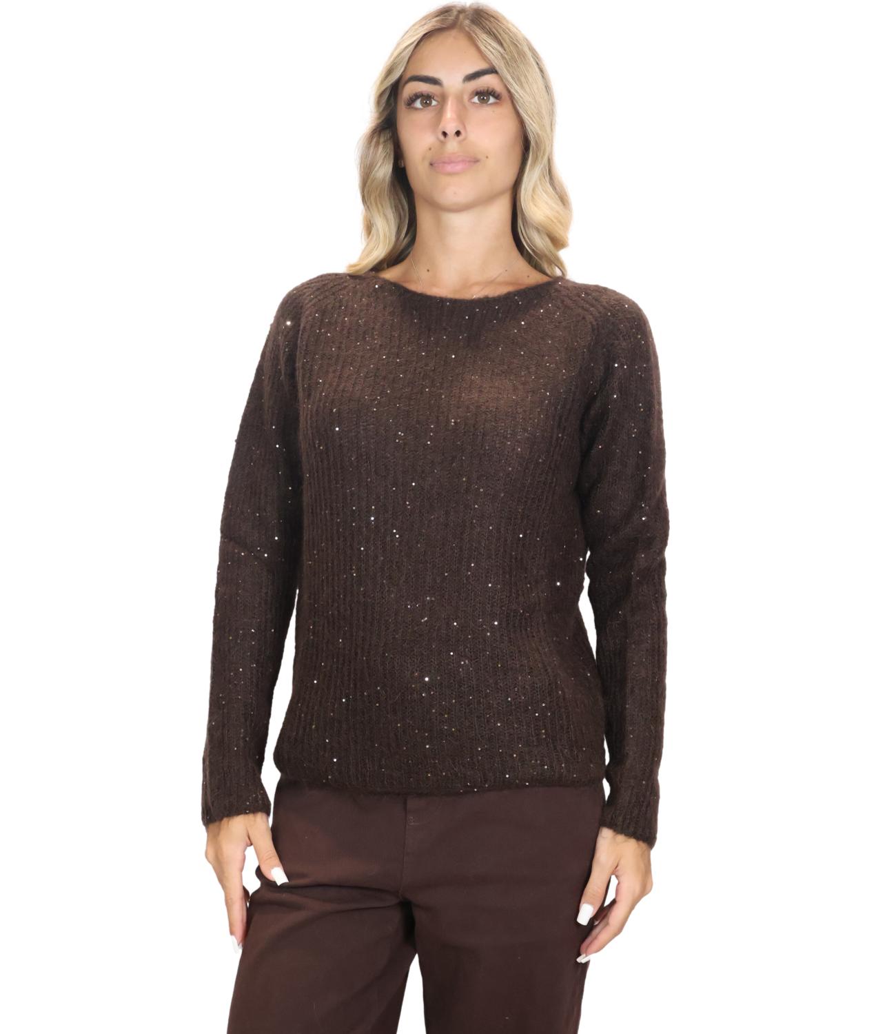Maglia Kontatto 3M1803C Donna - Moka