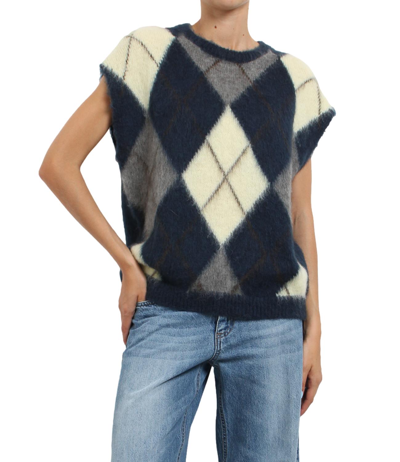Gilet Kontatto 3M1815C Donna - BlU-GiallinO-Grigio MediO-Moka