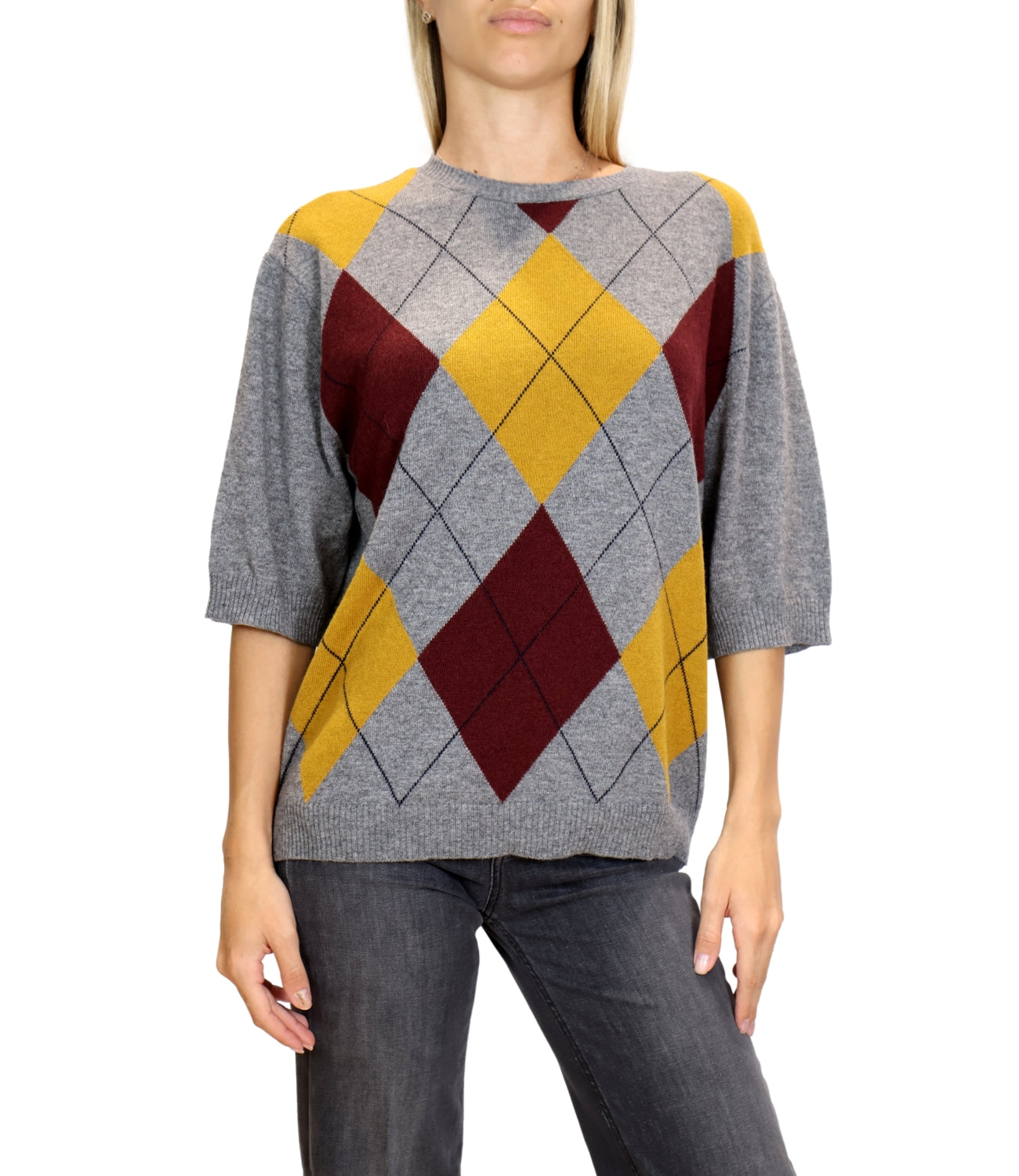 Maglia Kontatto 3M1937NI Donna - Grigio