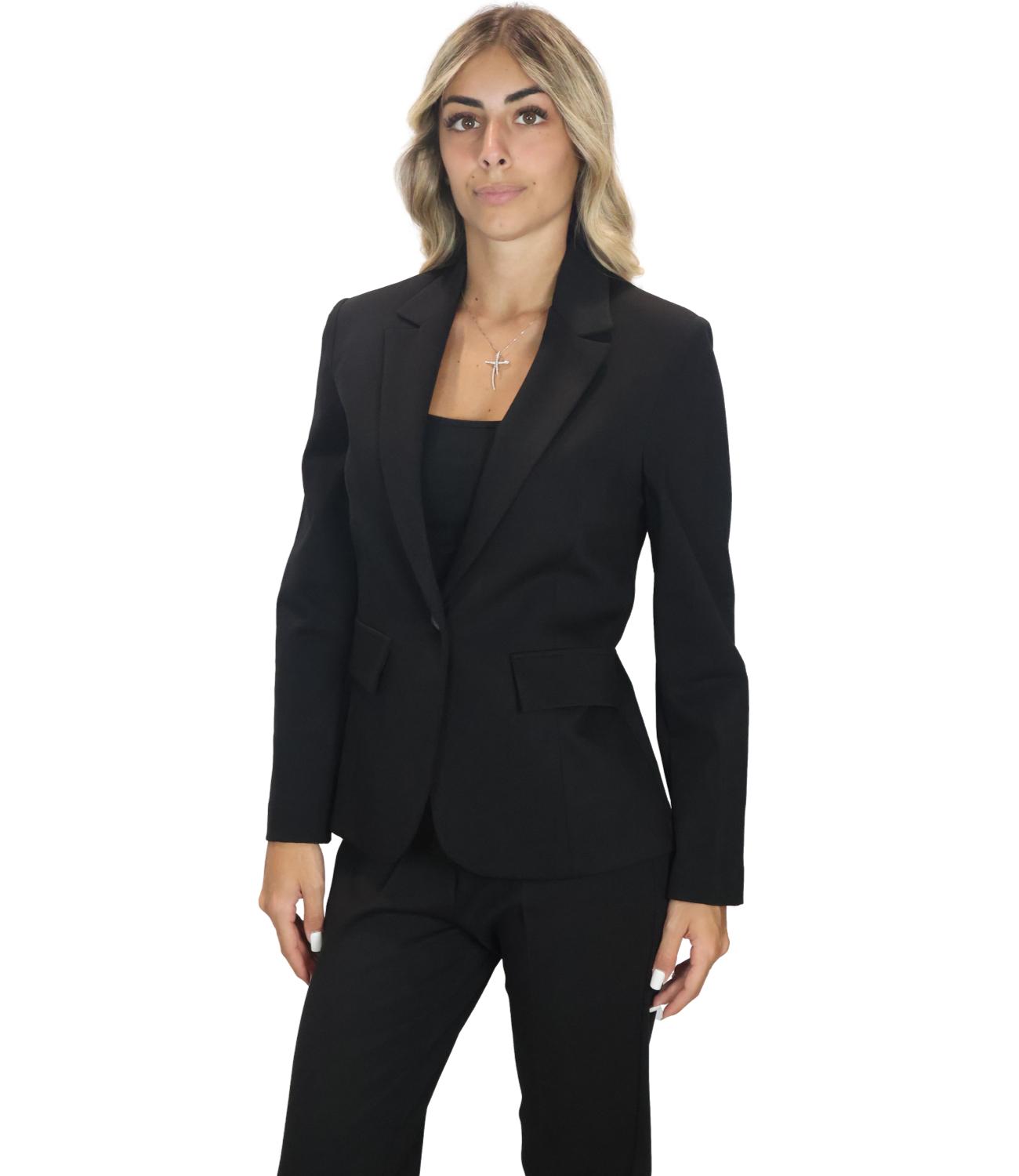 Giacca Kontatto CO2008C Donna - NerO-Black