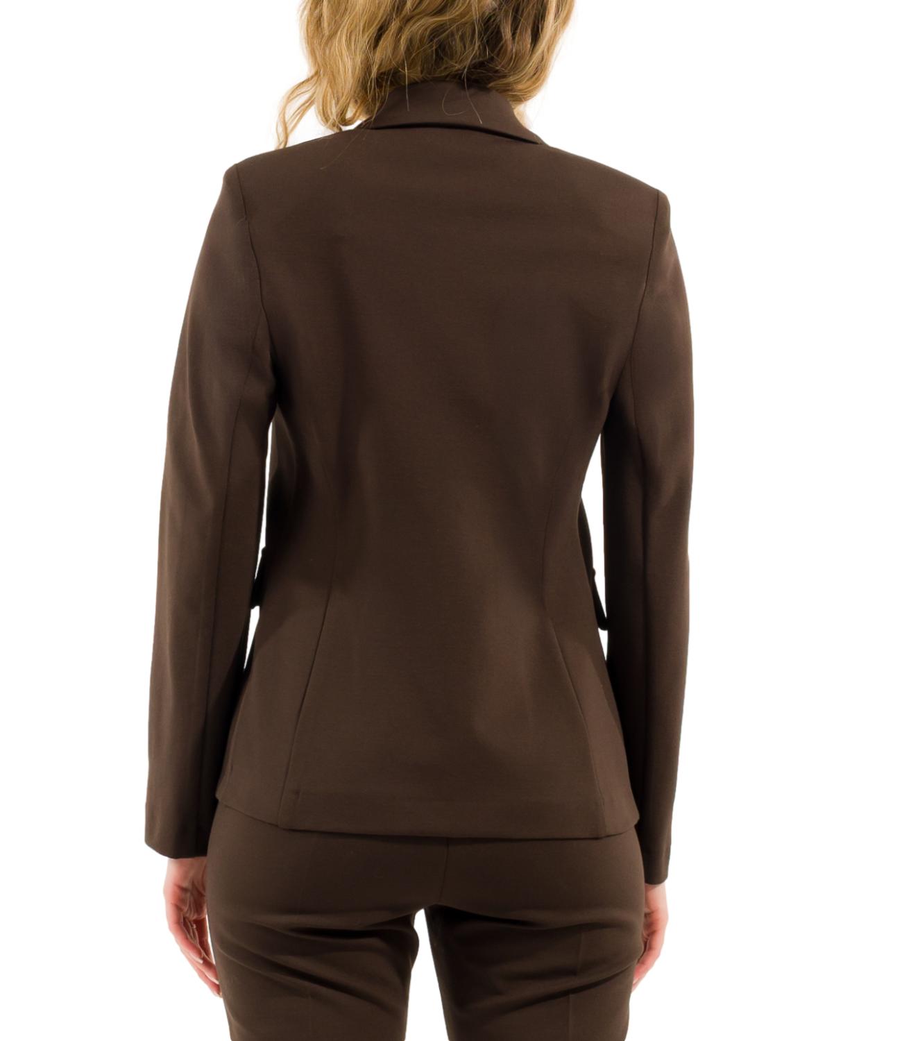 Giacca Kontatto CO2008C Donna - MorO-Brown