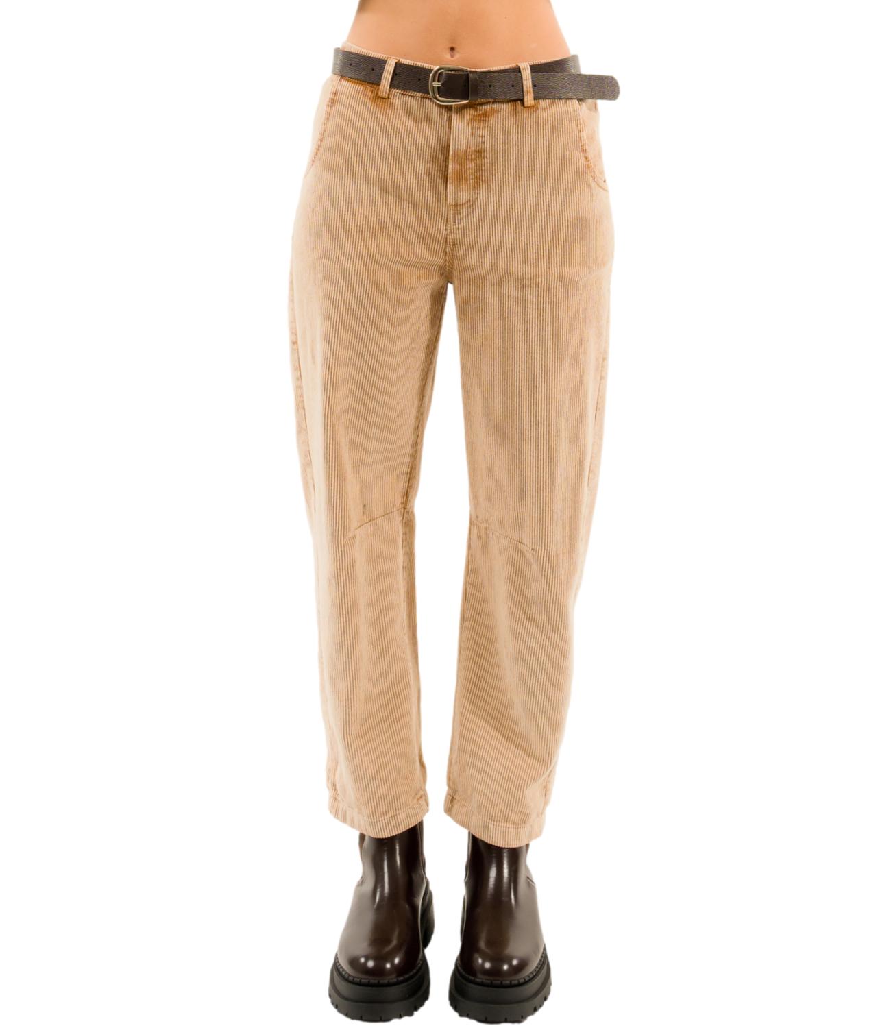 Pantalone Kontatto VL302C Donna - Sughero