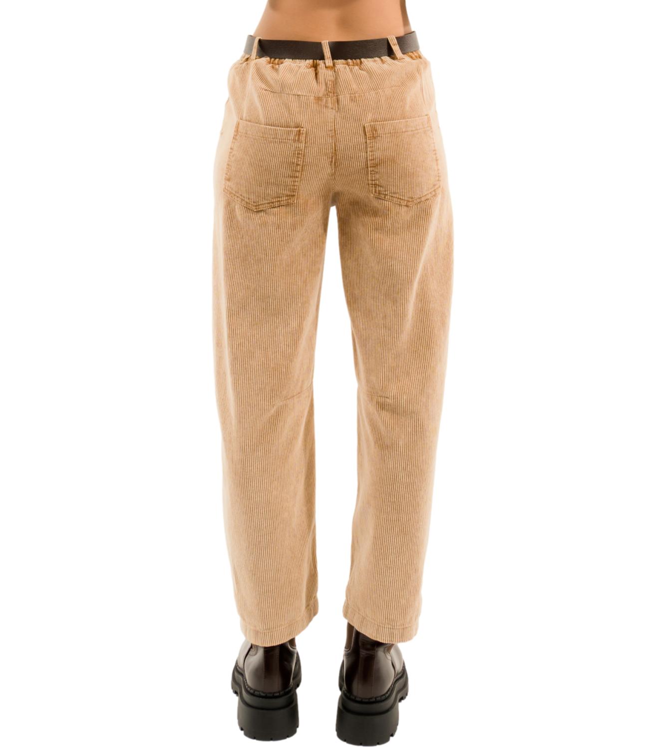 Pantalone Kontatto VL302C Donna - Sughero