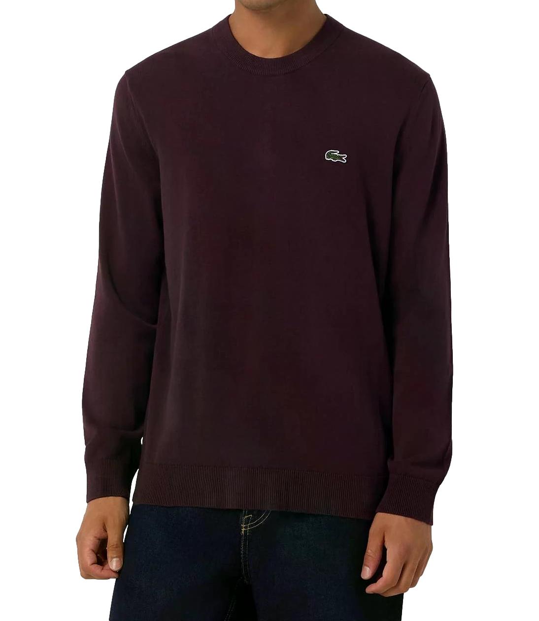 Pullover Lacoste AH0128 Uomo - Burgundy