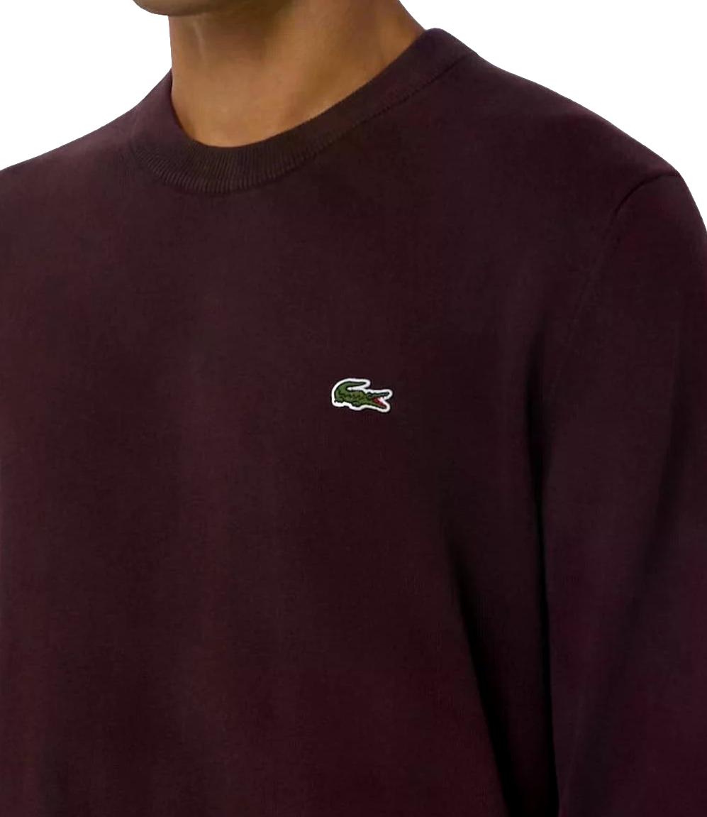 Pullover Lacoste AH0128 Uomo - Burgundy