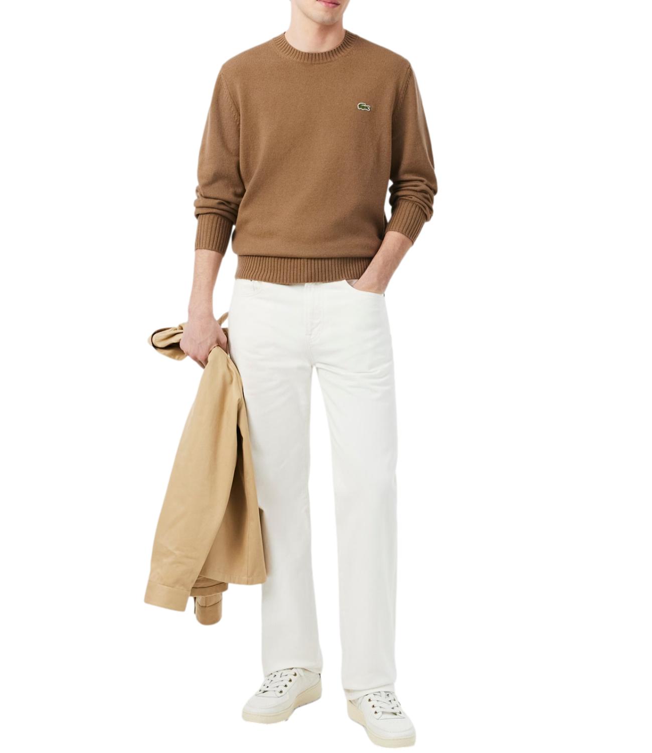 Pullover Lacoste AH2916 Uomo - Biscotto