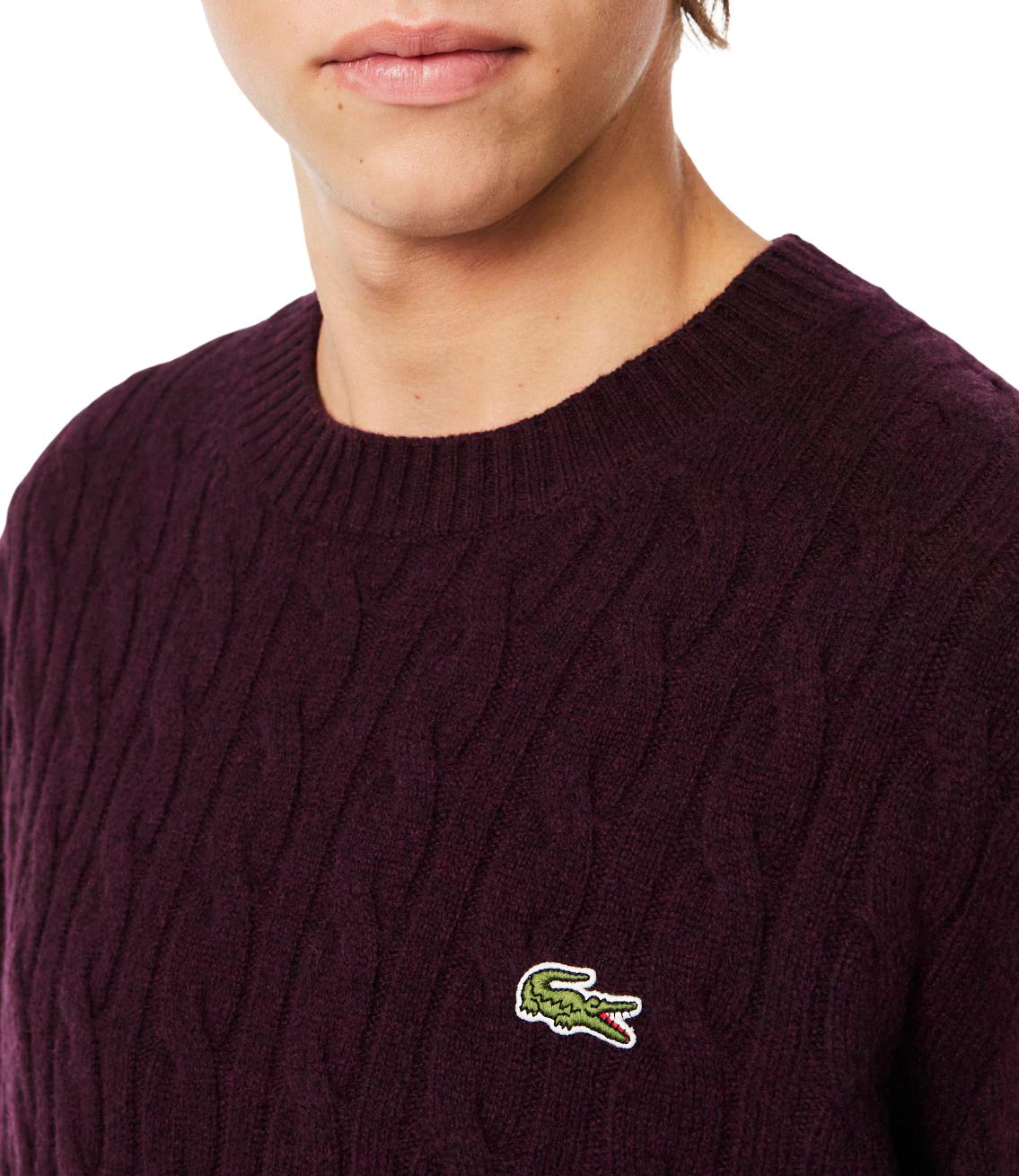 Pullover Lacoste AH2924 Uomo - Burgundy