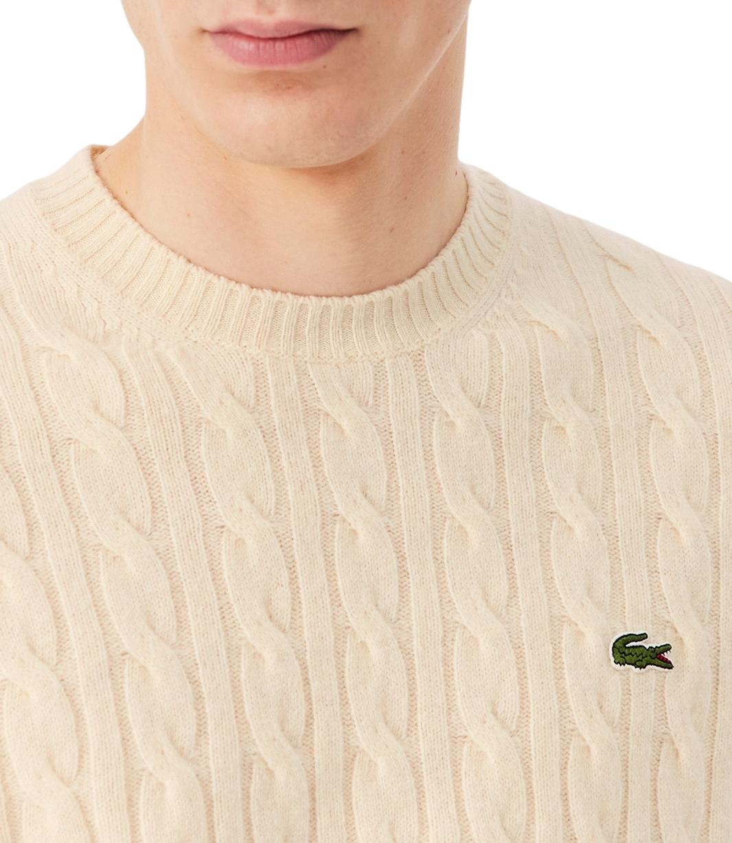 Pullover Lacoste AH2924 Uomo - Panna