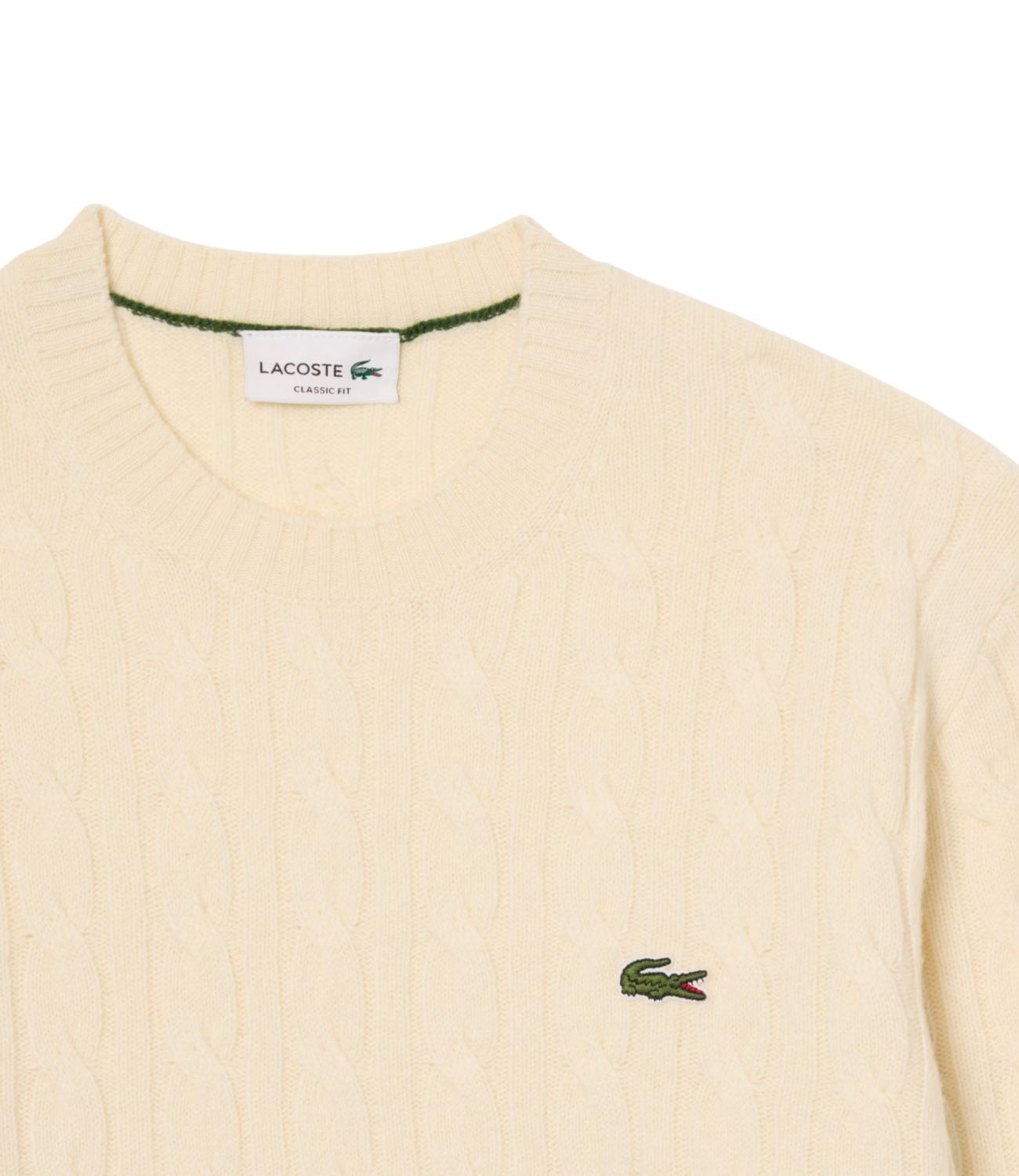 Pullover Lacoste AH2924 Uomo - Panna