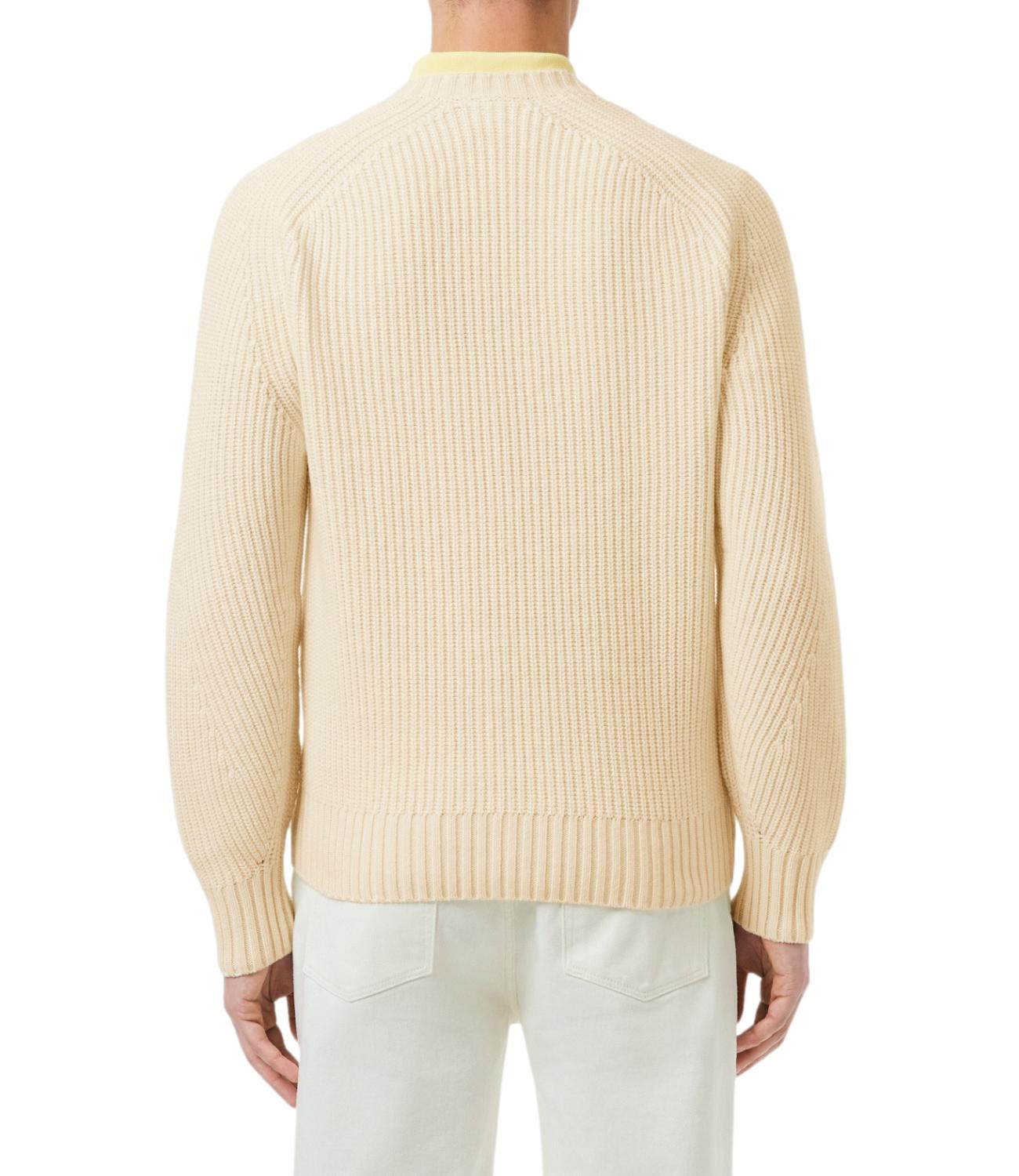 Pullover Lacoste AH3142 Uomo - Panna