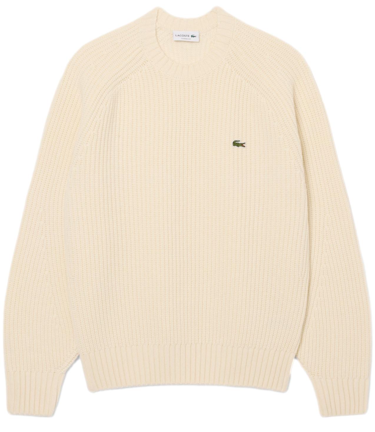 Pullover Lacoste AH3142 Uomo - Panna
