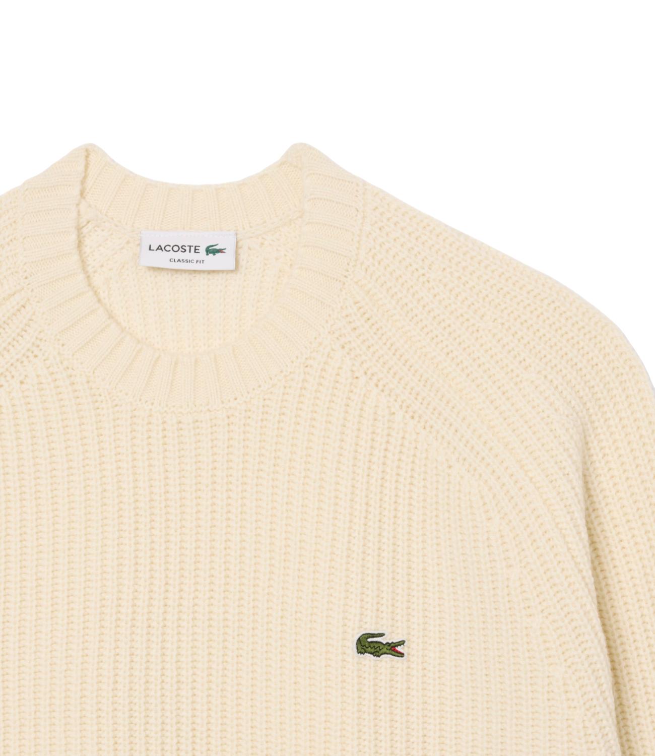 Pullover Lacoste AH3142 Uomo - Panna