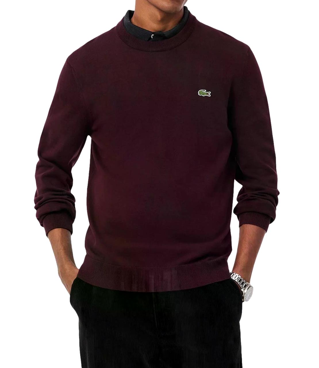 Pullover Lacoste AH3225 Uomo - Burgundy