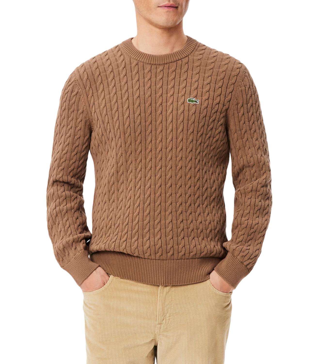 Pullover Lacoste AH7627 Uomo - Biscotto