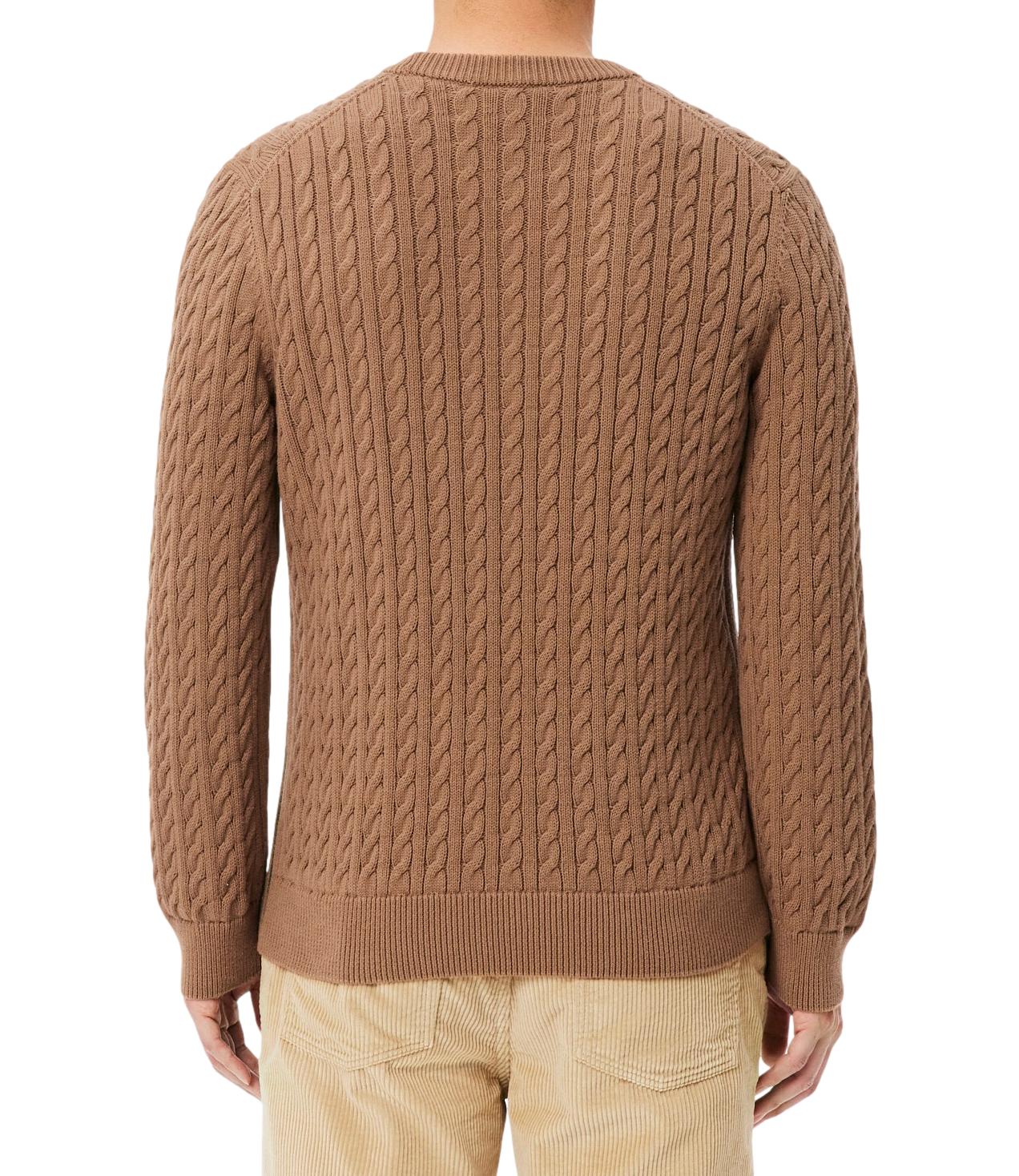 Pullover Lacoste AH7627 Uomo - Biscotto