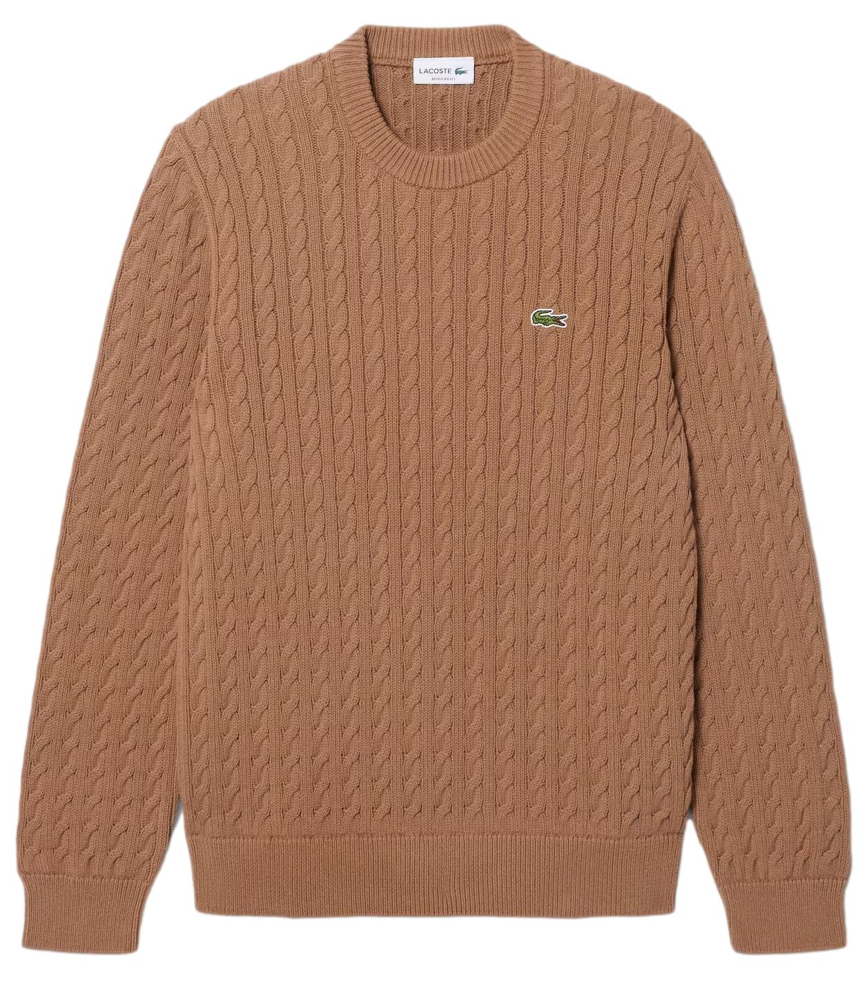 Pullover Lacoste AH7627 Uomo - Biscotto