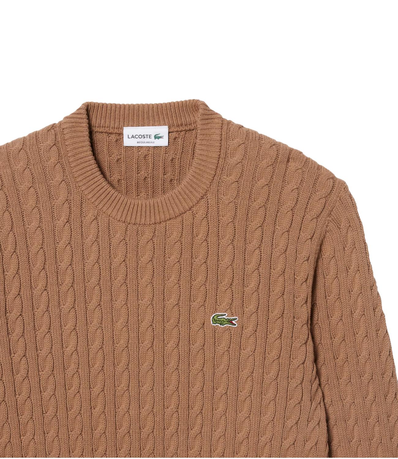 Pullover Lacoste AH7627 Uomo - Biscotto