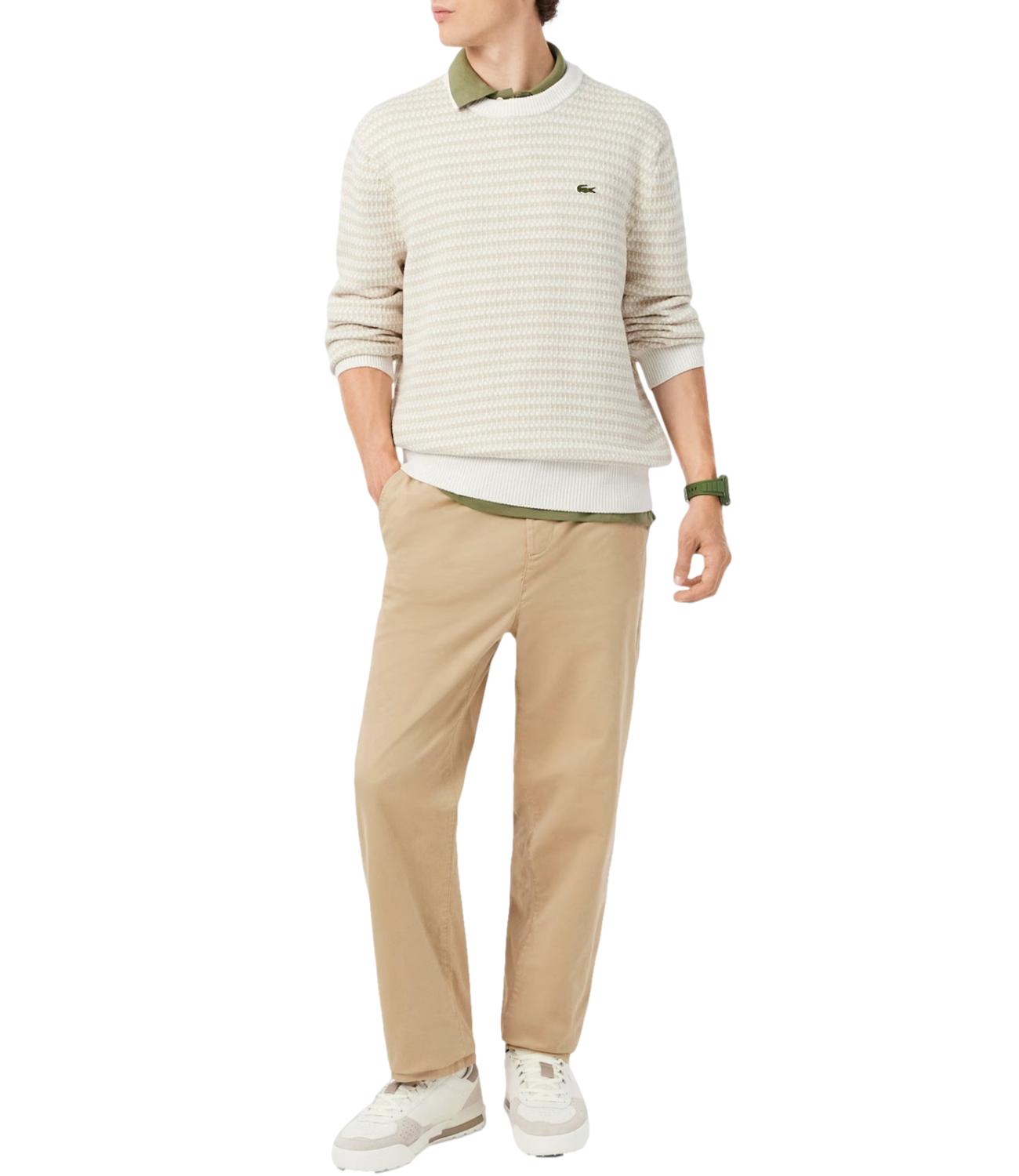 Pullover Lacoste AH8569 Uomo - Beige