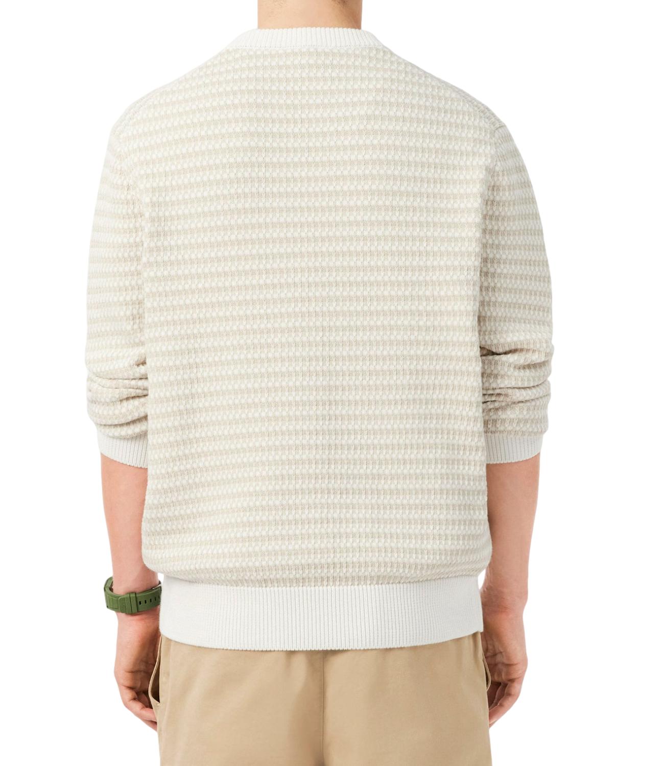 Pullover Lacoste AH8569 Uomo - Beige