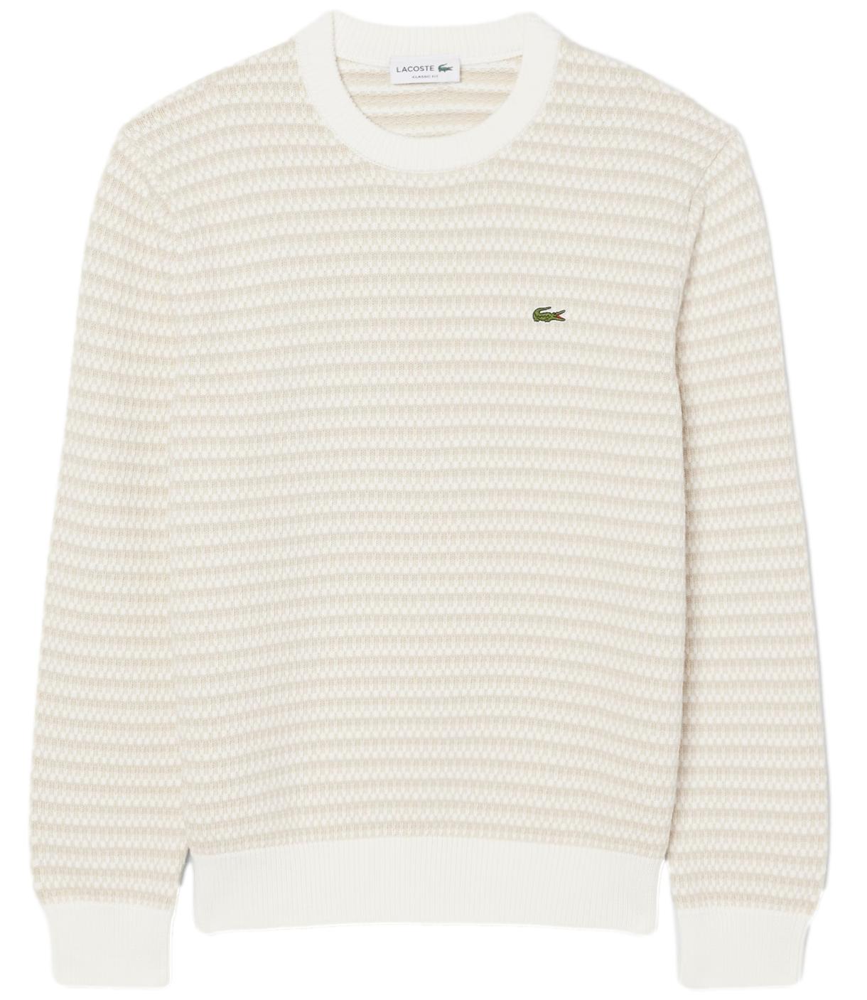 Pullover Lacoste AH8569 Uomo - Beige