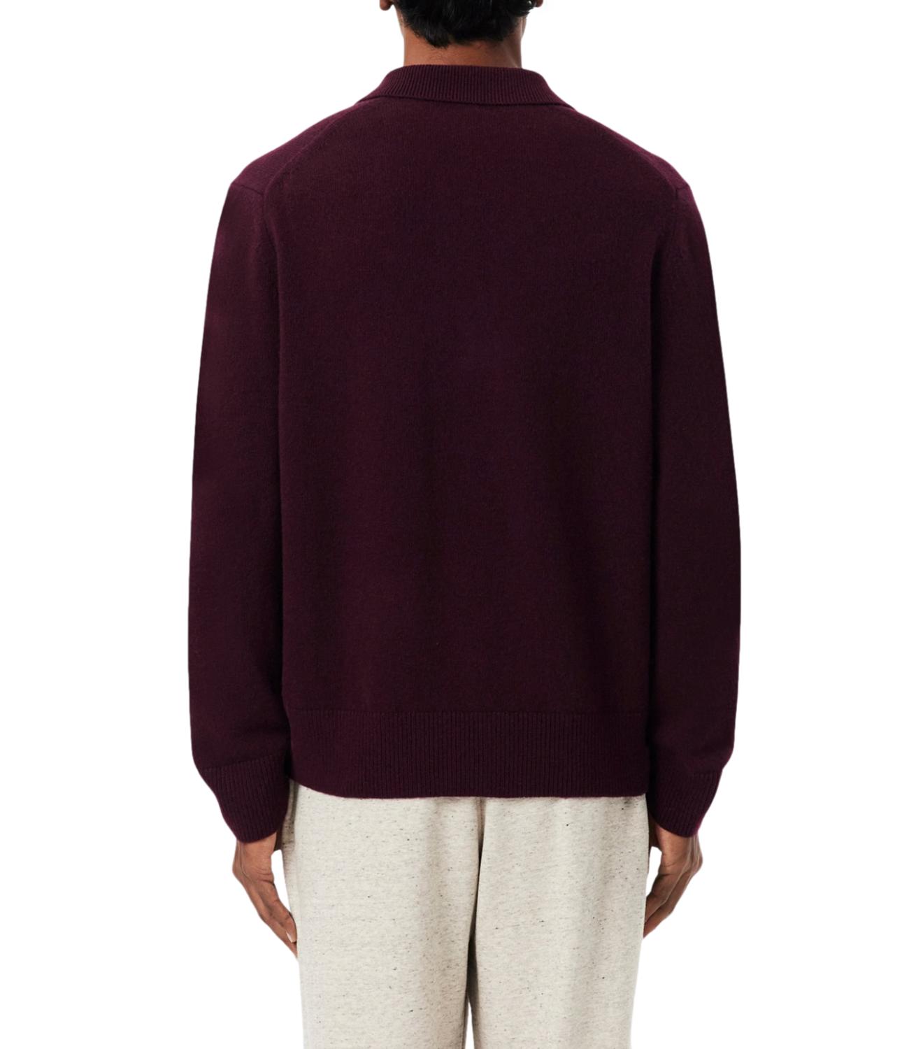 Pullover Lacoste AH8593 Uomo - Burgundy