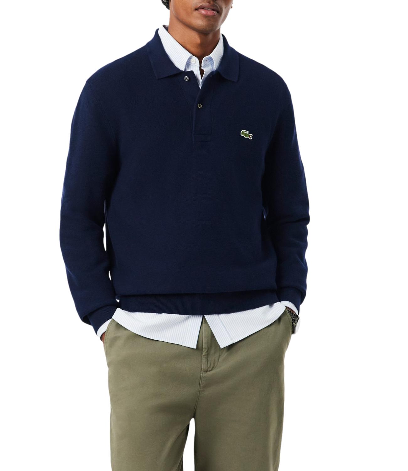 Pullover Lacoste AH9904 Uomo - Blu