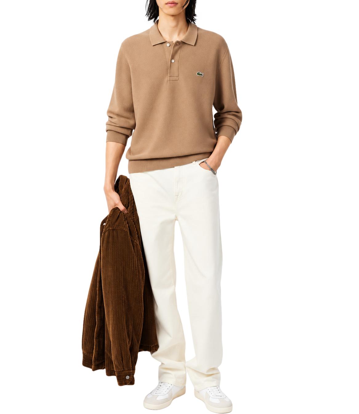 Pullover Lacoste AH9904 Uomo - Biscotto