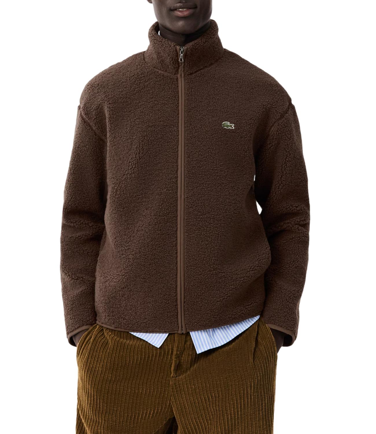 Blusone Lacoste BH8672 Uomo - Marrone