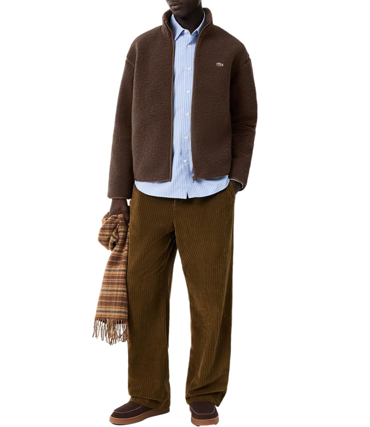 Blusone Lacoste BH8672 Uomo - Marrone