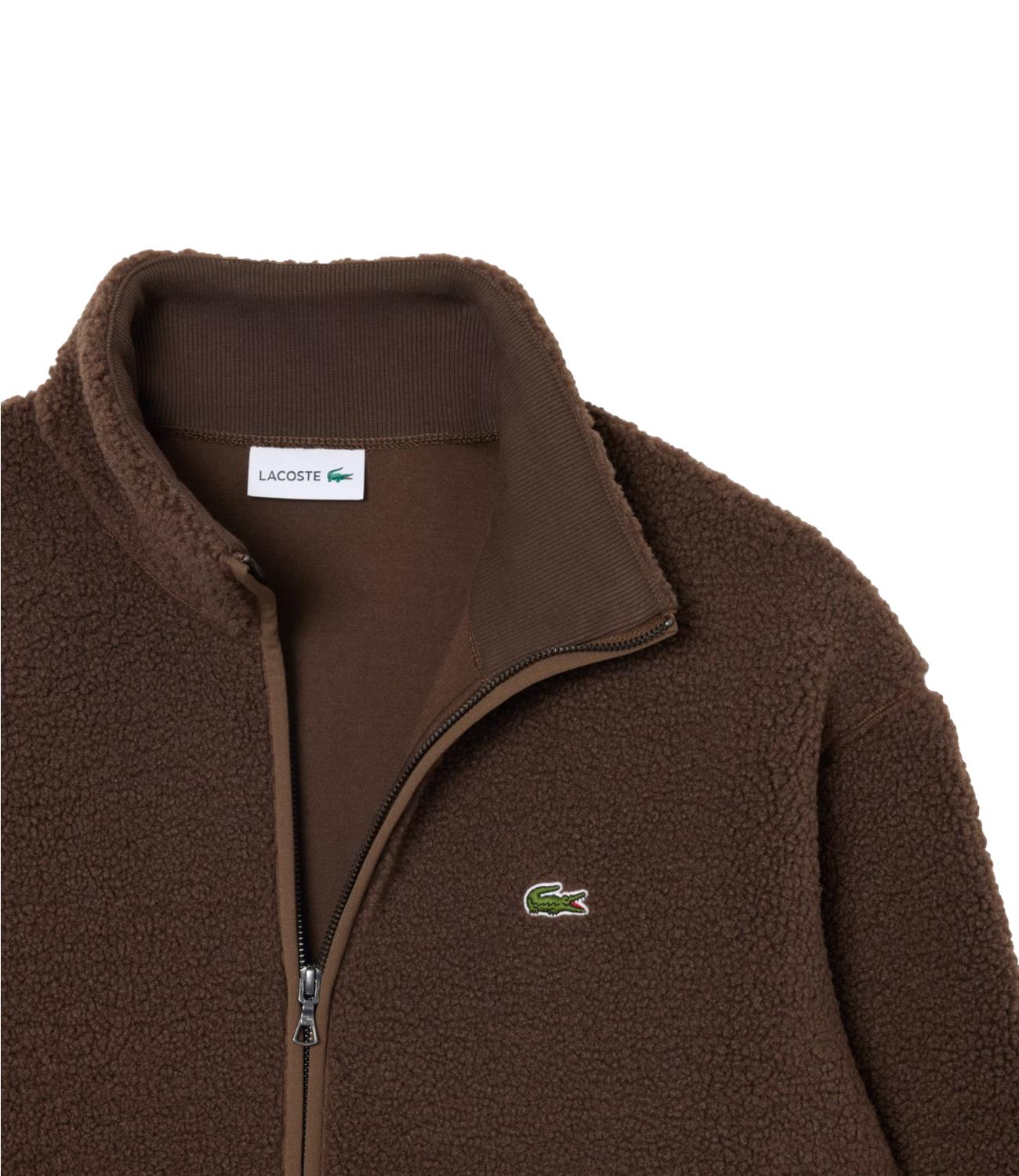 Blusone Lacoste BH8672 Uomo - Marrone