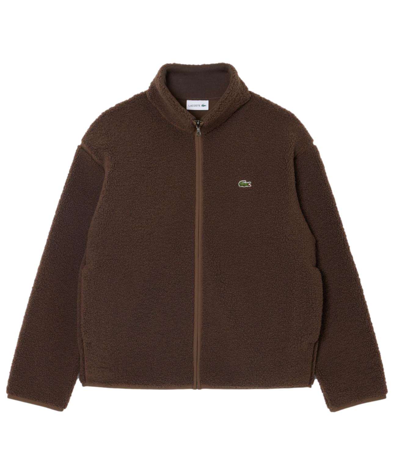 Blusone Lacoste BH8672 Uomo - Marrone